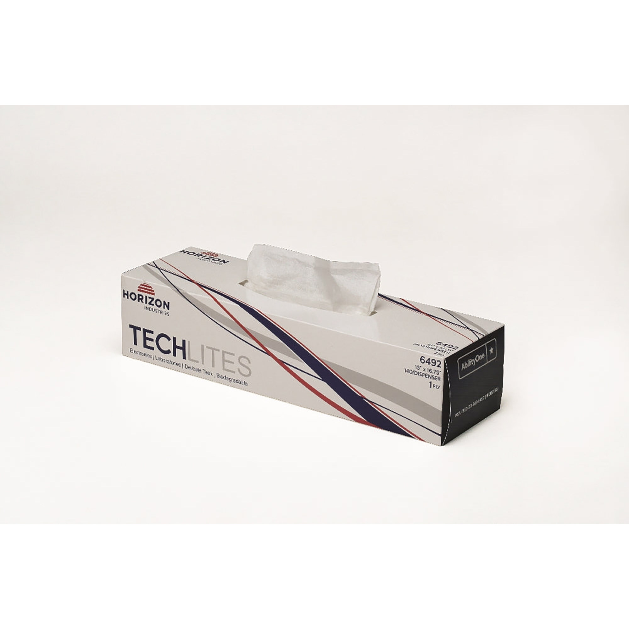 Towel, Paper Wiping, Light Duty, White, 15-1/4" x 16-1/2" - 140/BX