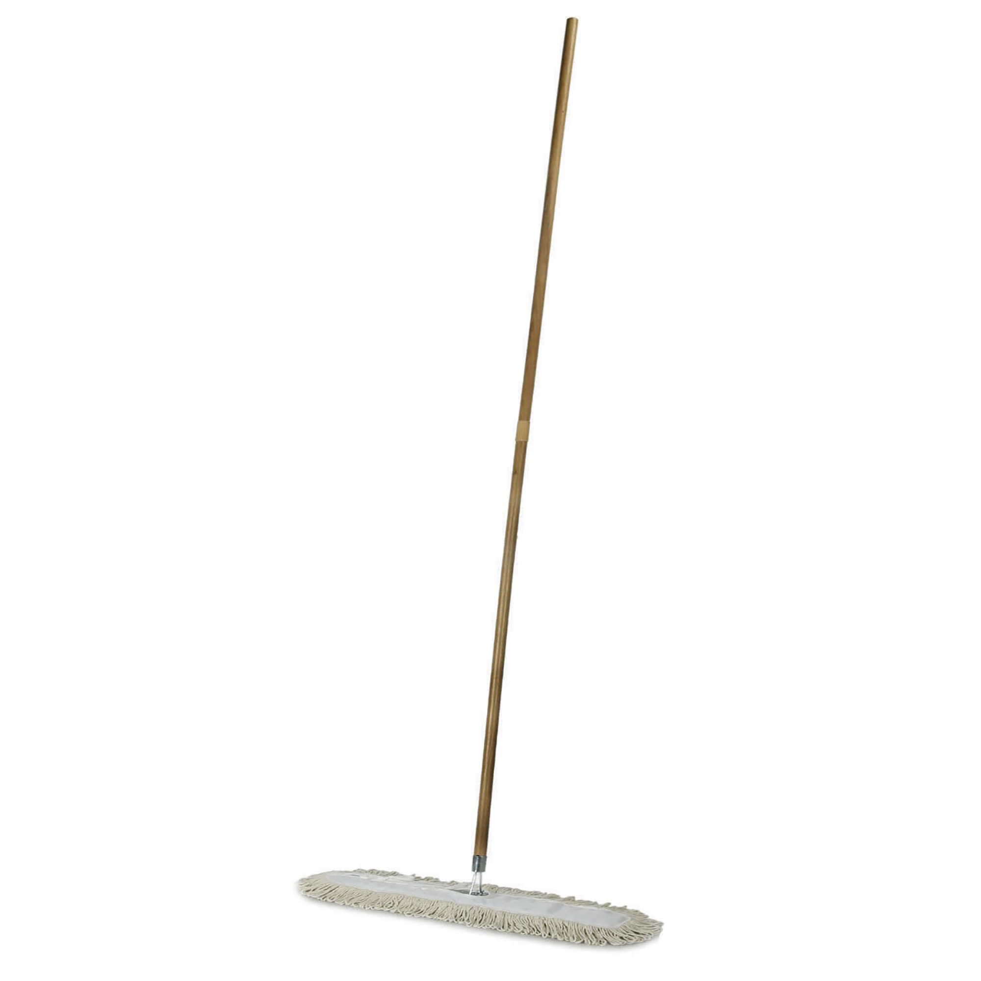 Mop, Dust, Complete System, Cotton, Natural, with 4' extension, 3" x 22" - Each