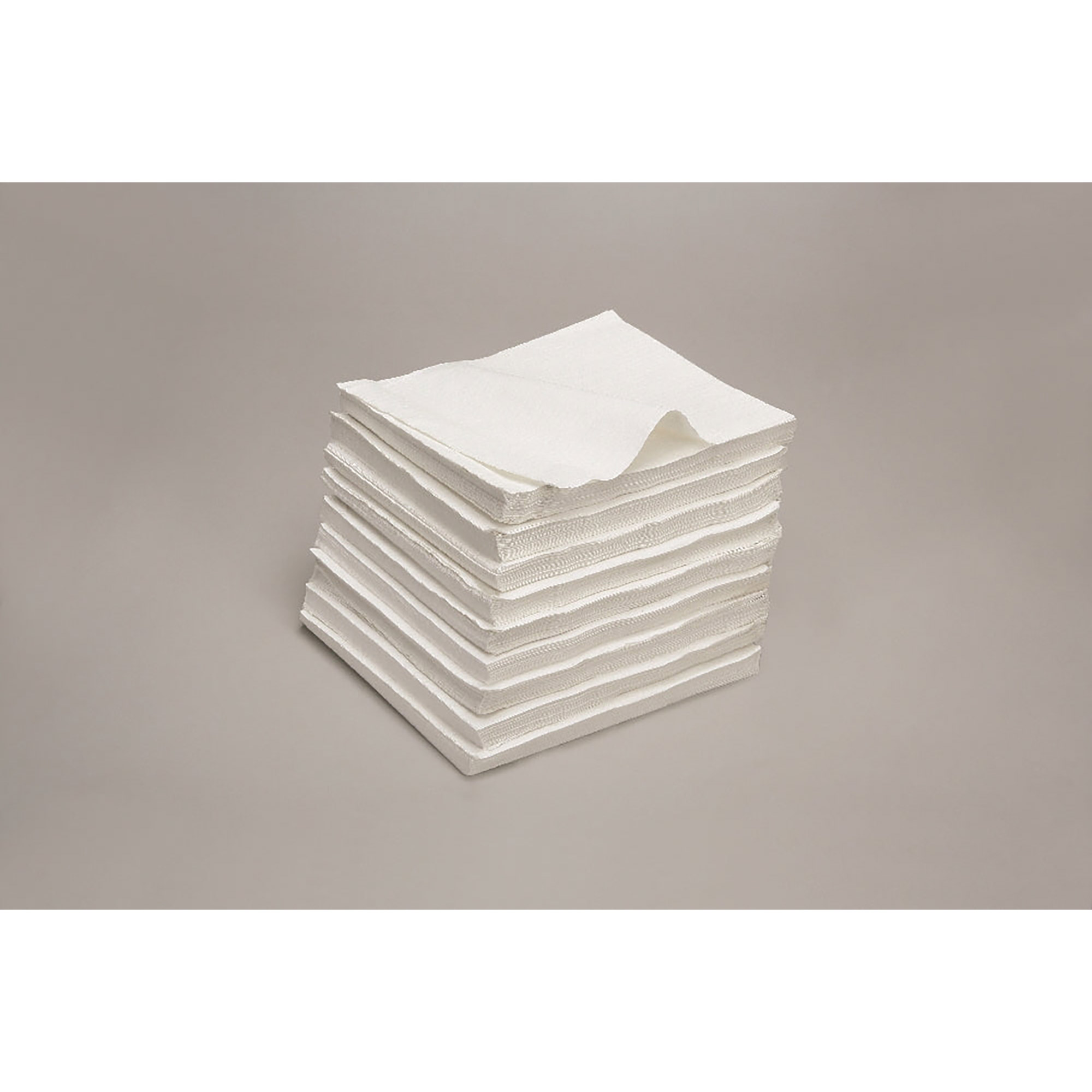 Towel, Paper, Medium Duty, Four-Ply, White or Natural, 13-1/2" x 13-1/2" - 1000/CS