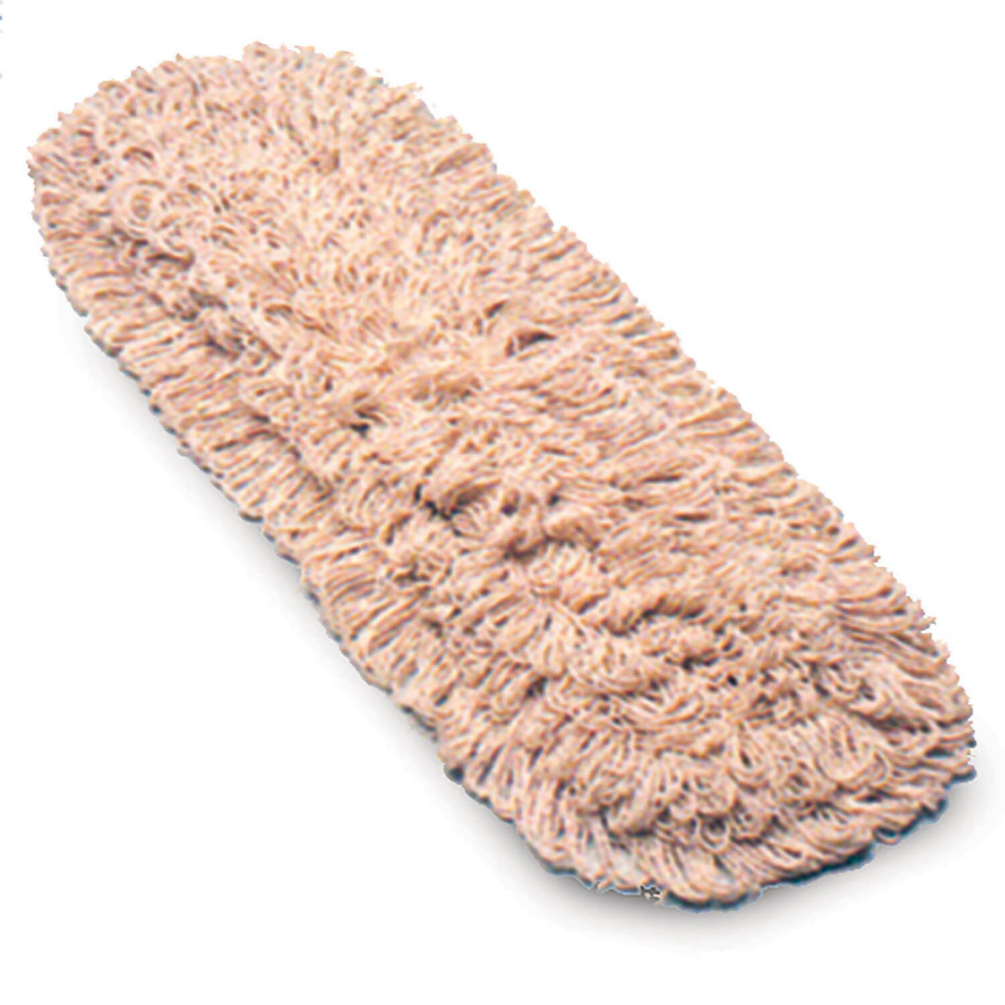 Mop head, Dust, Cotton, Launderable, Natural, 5" x 18" - Each