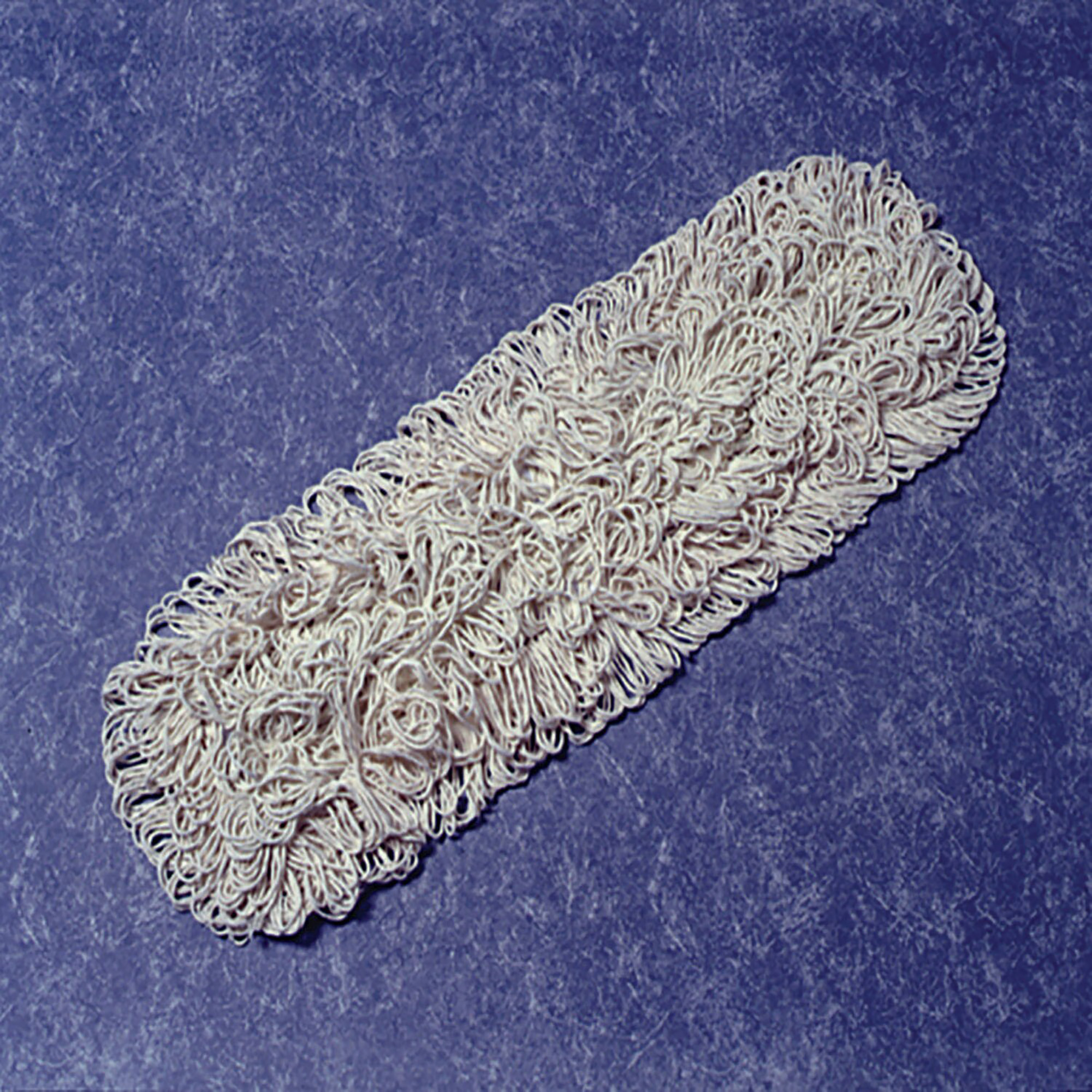 Mop head, Dust, Cotton, Launderable, Natural, 5" x 24" - Each