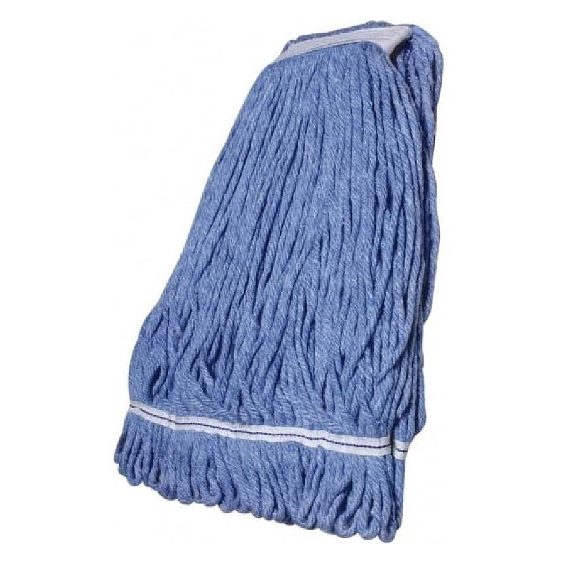Mop Head, Wet, Looped-End, Blue, 20 oz., 37" - Each