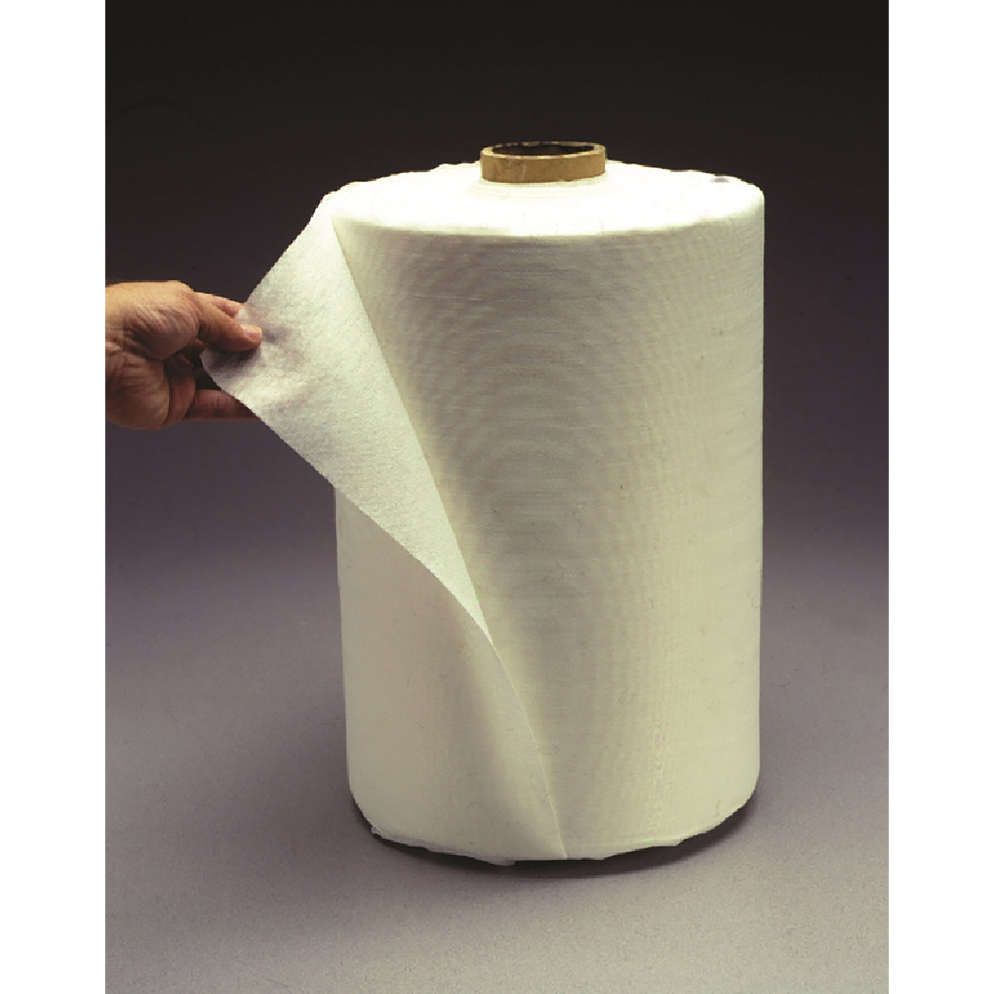 Towel, Machinery Wiping, Decomposable, White, 18" x 250 yards - Each