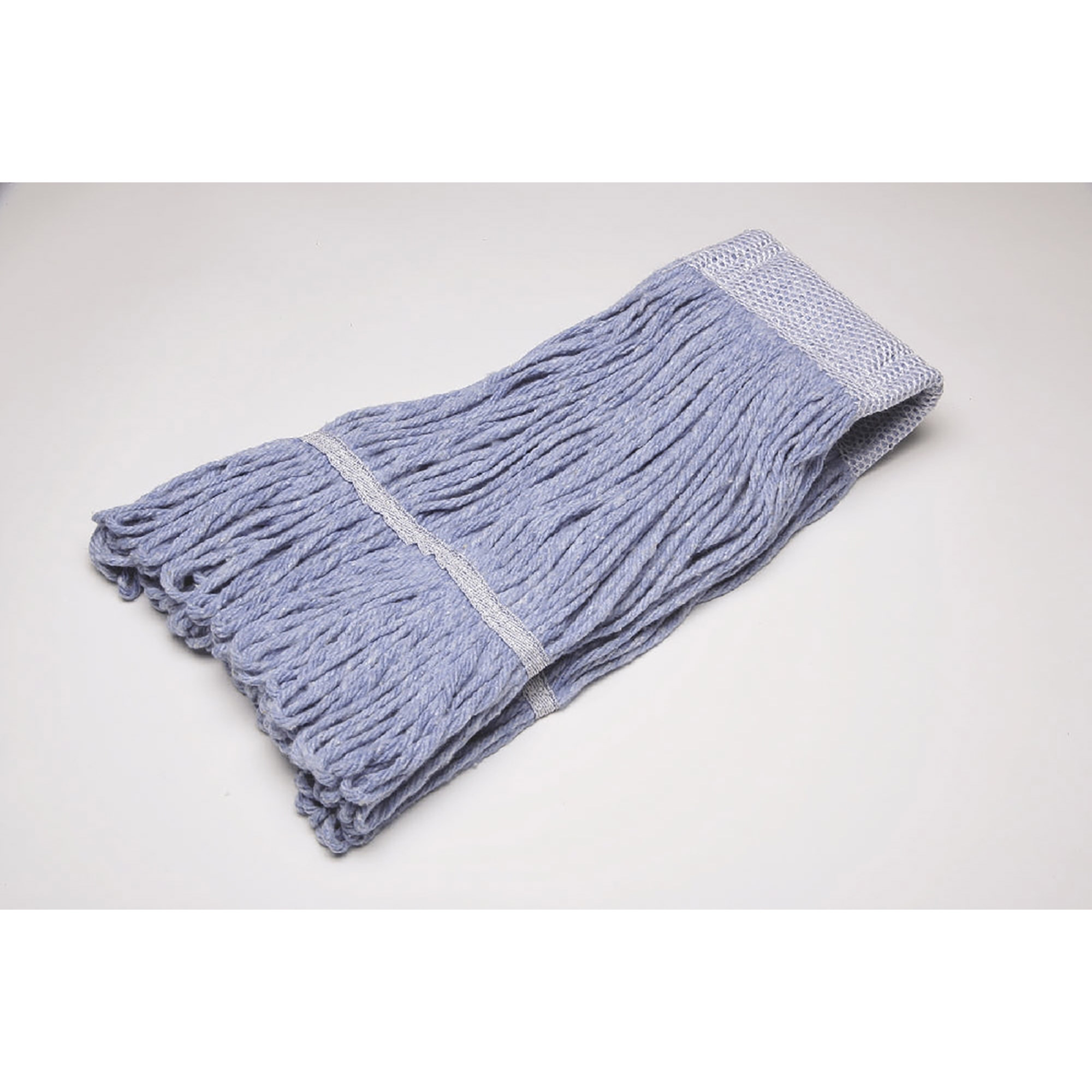 Mop Head, Wet, Looped-End, Anti-Microbial, 16 oz., Blue - Each