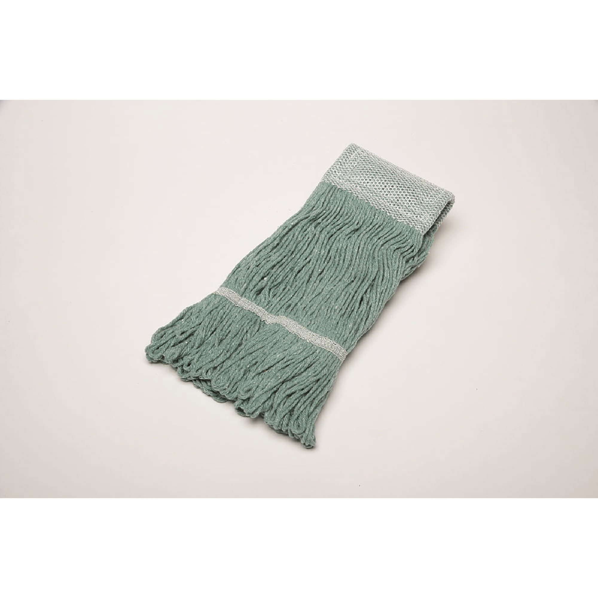 Mop Head, Wet, Looped-End, Anti-Microbial, 16 oz., Green - Each