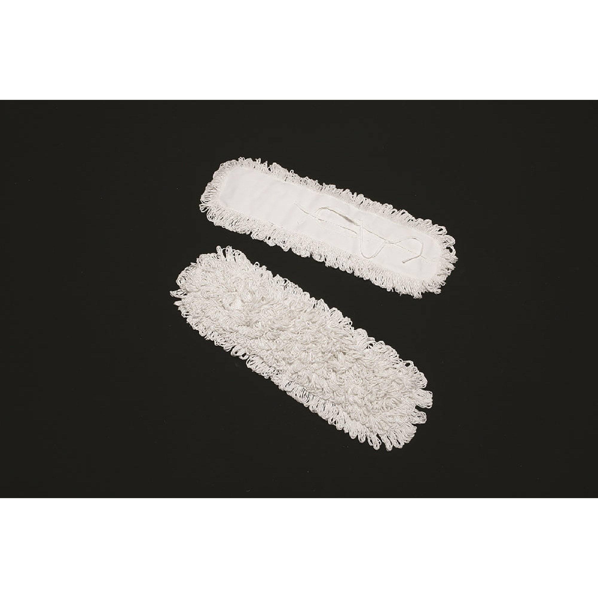 Mop Head, Dust, Looped-End, Anti-Microbial, 5" x 24", White - Each