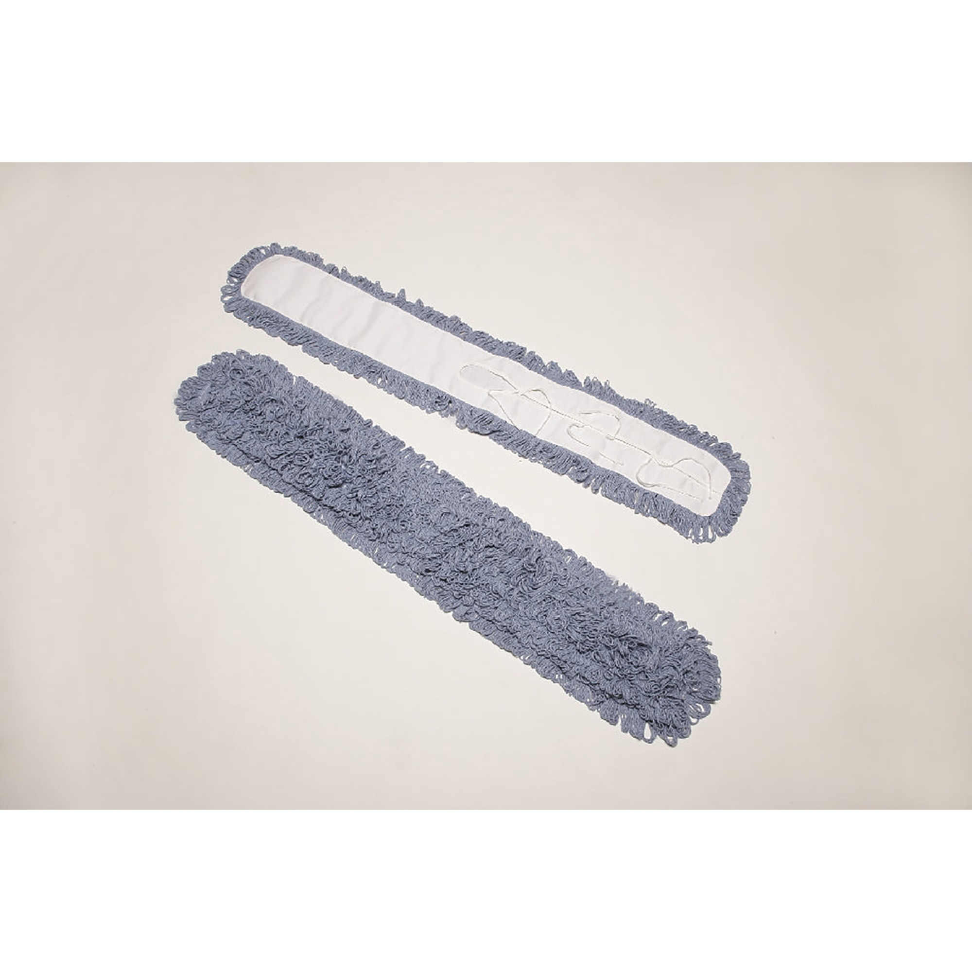 Mop Head, Dust, Looped-End, Anti-Microbial, 5" x 48", Blue - Each