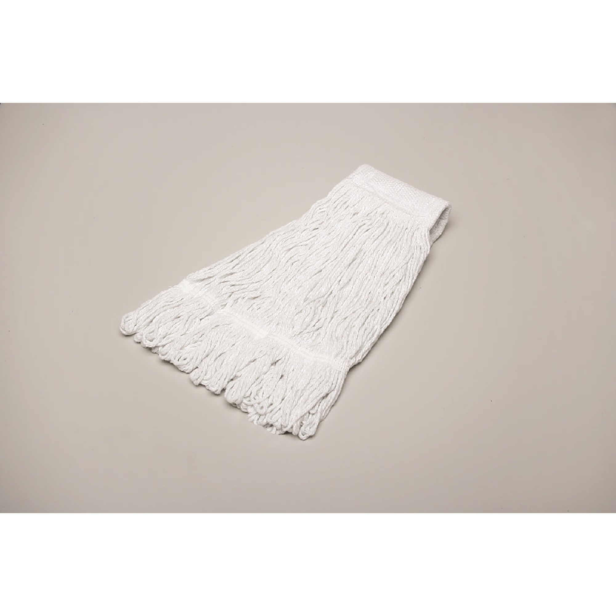 Mop Head, Wet, Looped-End, Anti-Microbial, 20 oz., White - Each