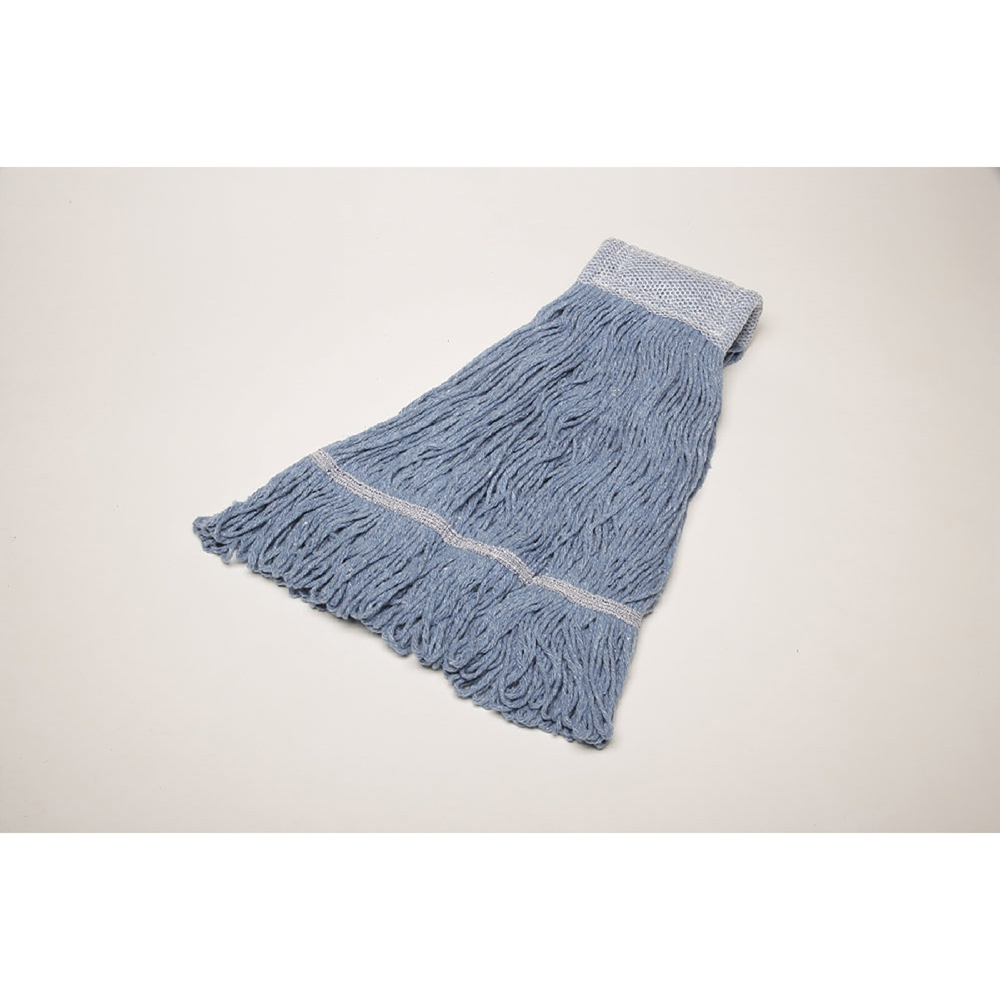 Mop Head, Wet, Looped-End, Anti-Microbial, 24 oz., Blue - Each