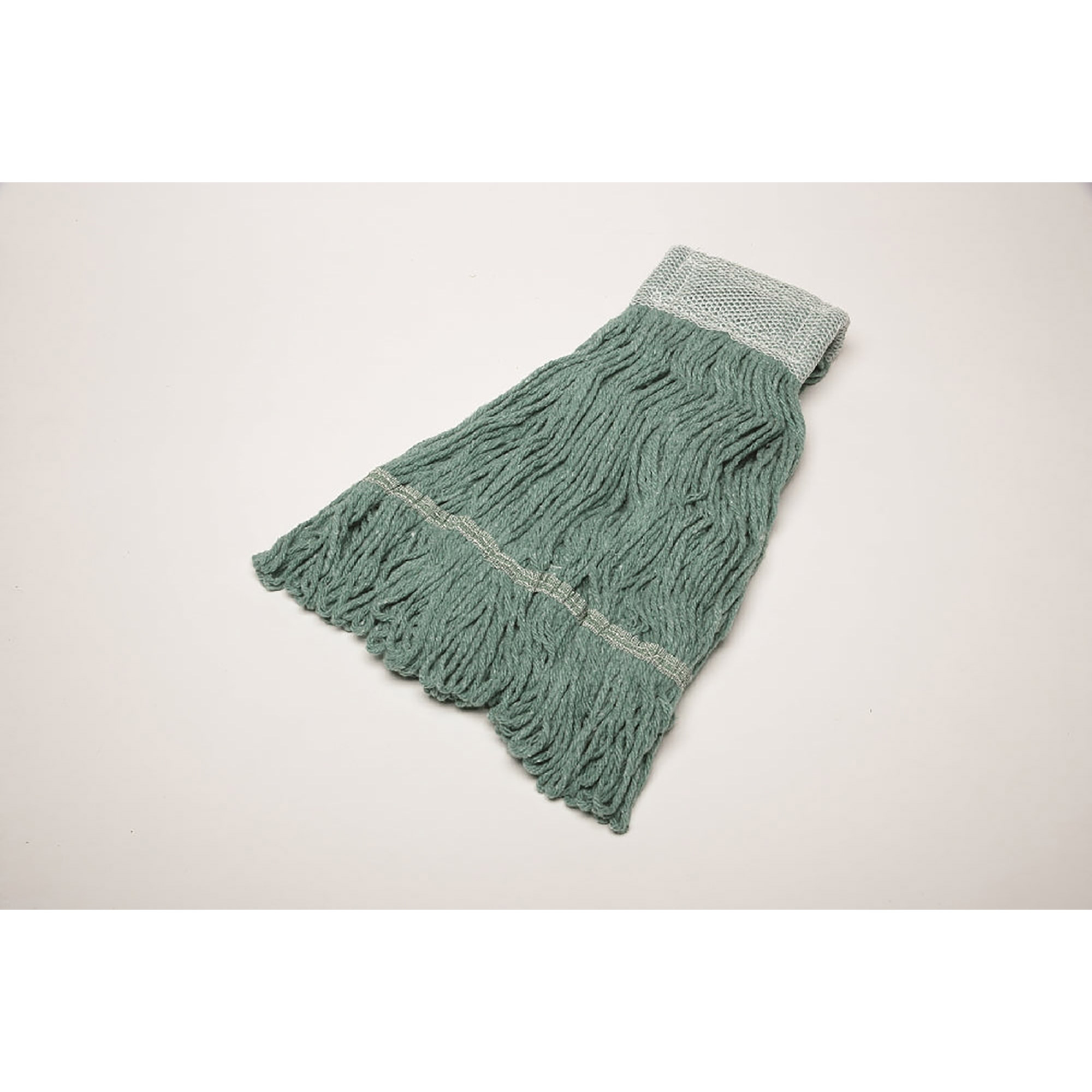 Mop Head, Wet, Looped-End, Anti-Microbial, 24 oz., Green - Each