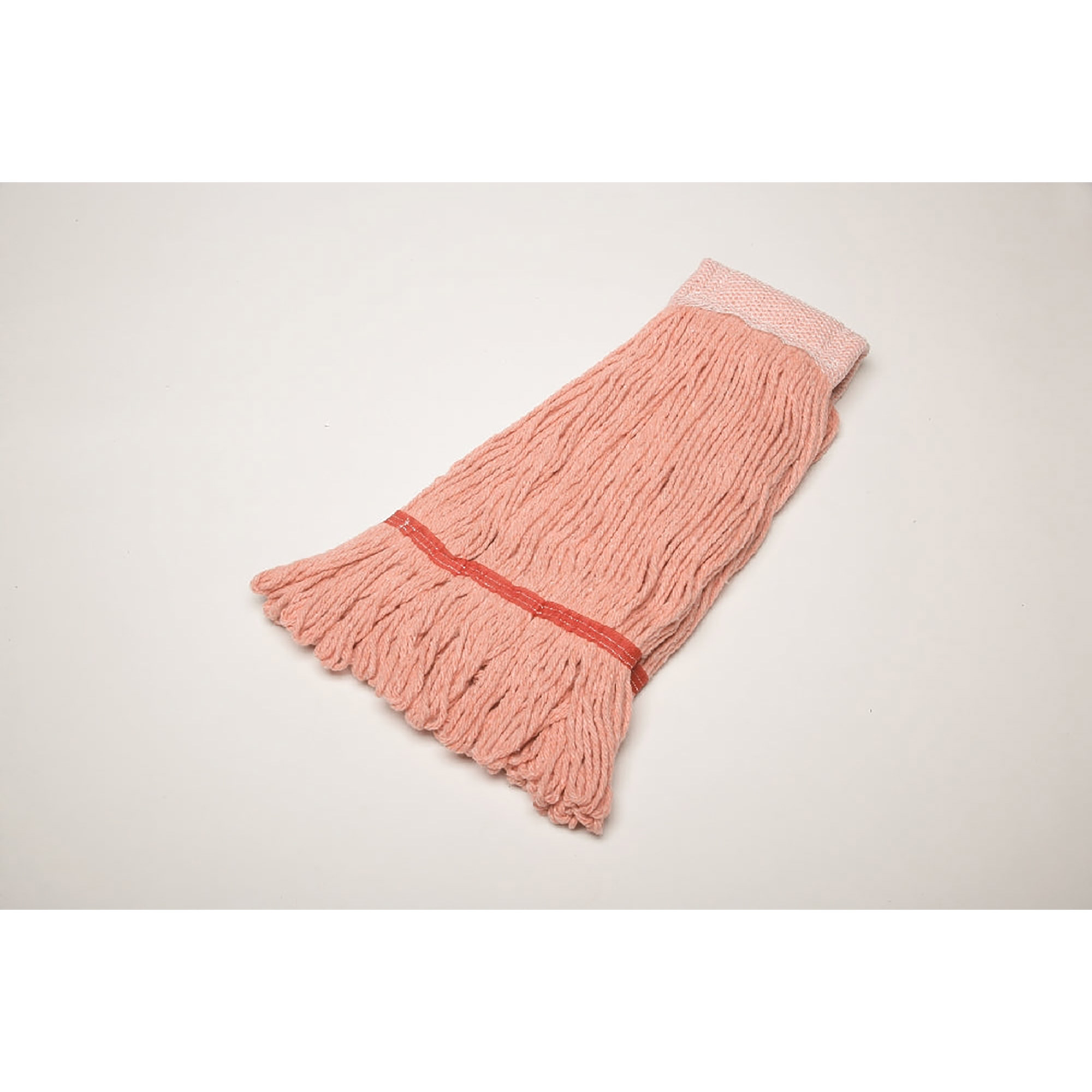 Mop Head, Wet, Looped-End, Anti-Microbial, 24 oz., Orange - Each