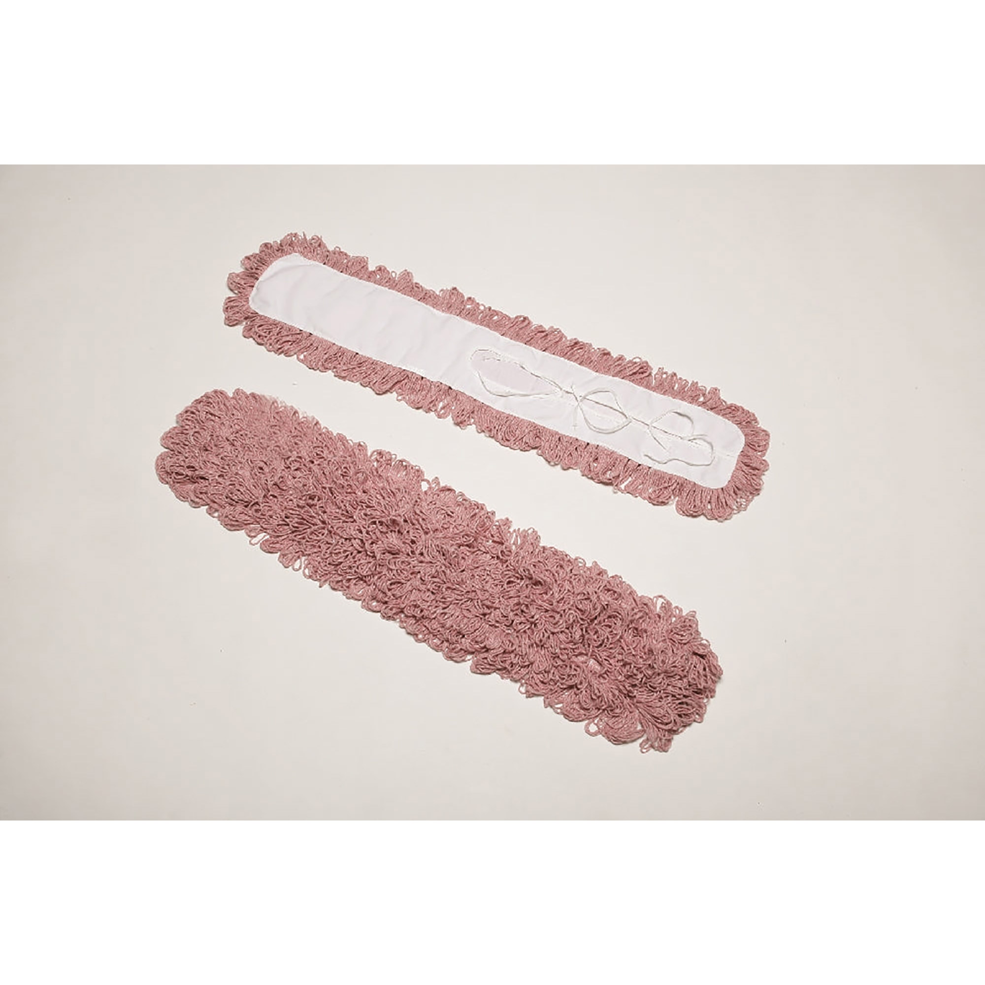 Mop Head, Dust, Looped-End, Anti-Microbial, 5" x 36", Red - Each