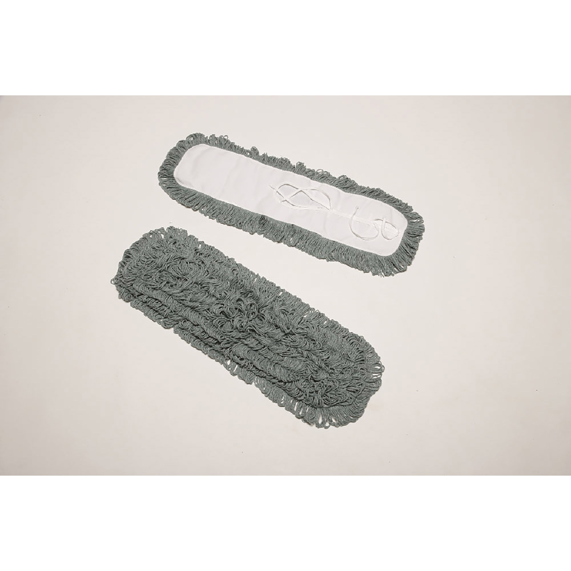 Mop Head, Dust, Looped-End, Anti-Microbial, 5" x 24", Green - Each