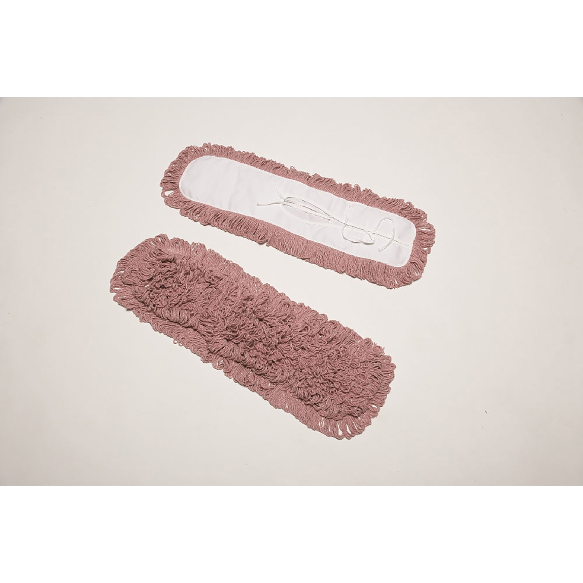 Mop Head, Dust, Looped-End, Anti-Microbial, 5" x 24", Red - Each