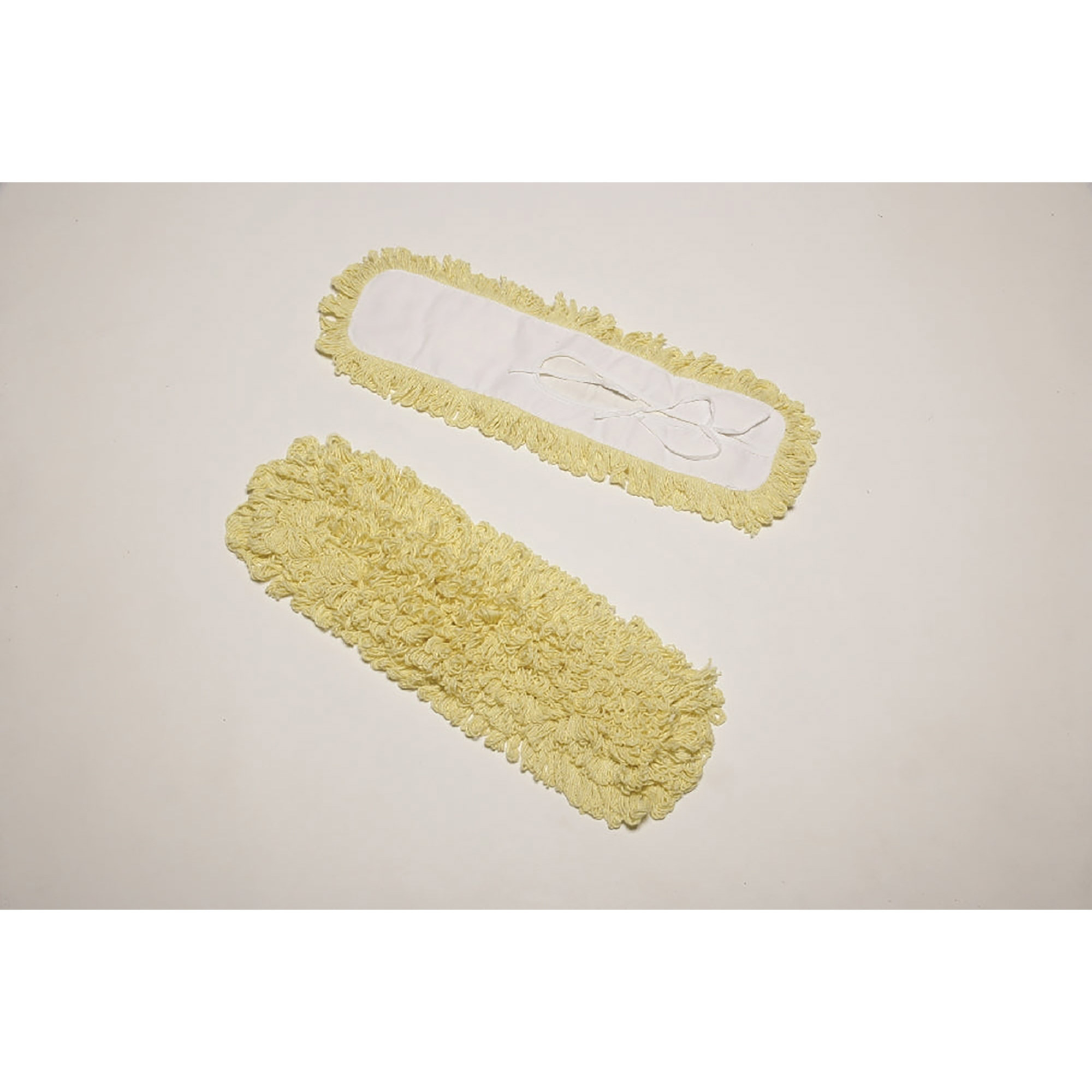 Mop Head, Dust, Looped-End, Anti-Microbial, 5" x 24", Yellow - Each