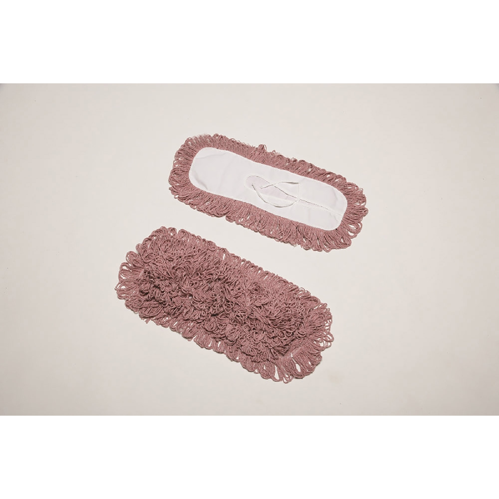 Mop Head, Dust, Looped-End, Anti-Microbial, 5" x 18", Red - Each