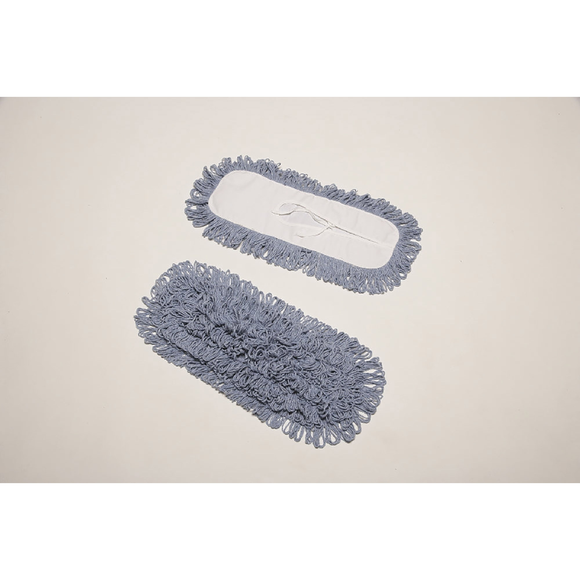 Mop Head, Dust, Looped-End, Anti-Microbial, 5" x 18", Blue - Each