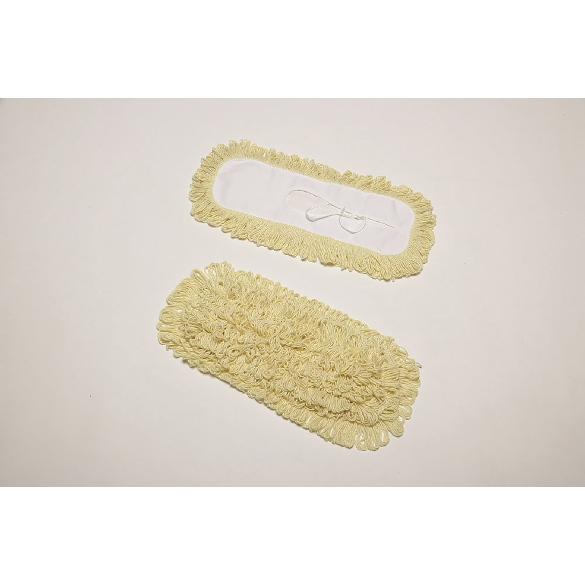 Mop Head, Dust, Looped-End, Anti-Microbial, 5" x 18", Yellow - Each