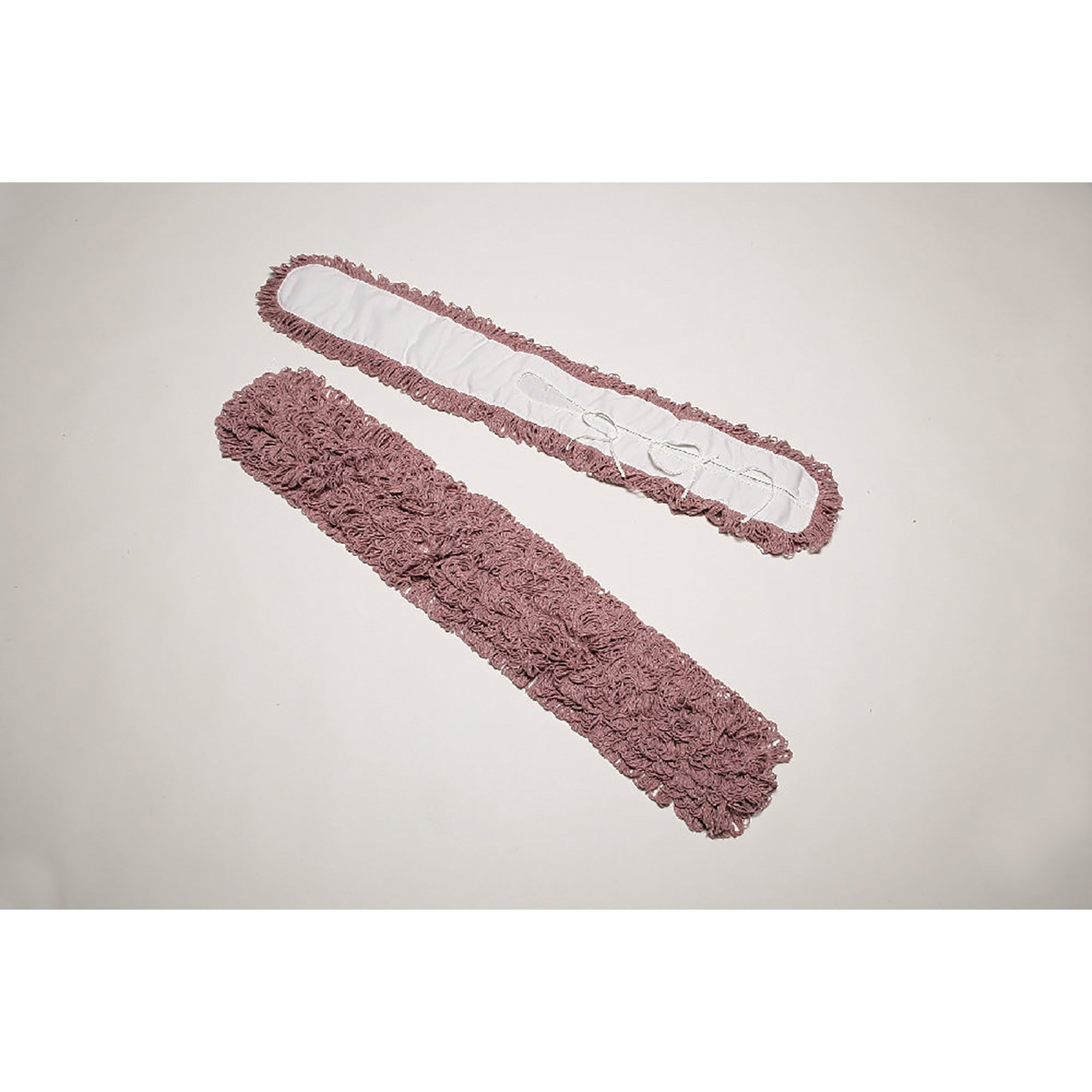 Mop Head, Dust, Looped-End, Anti-Microbial, 5" x 48", Red - Each