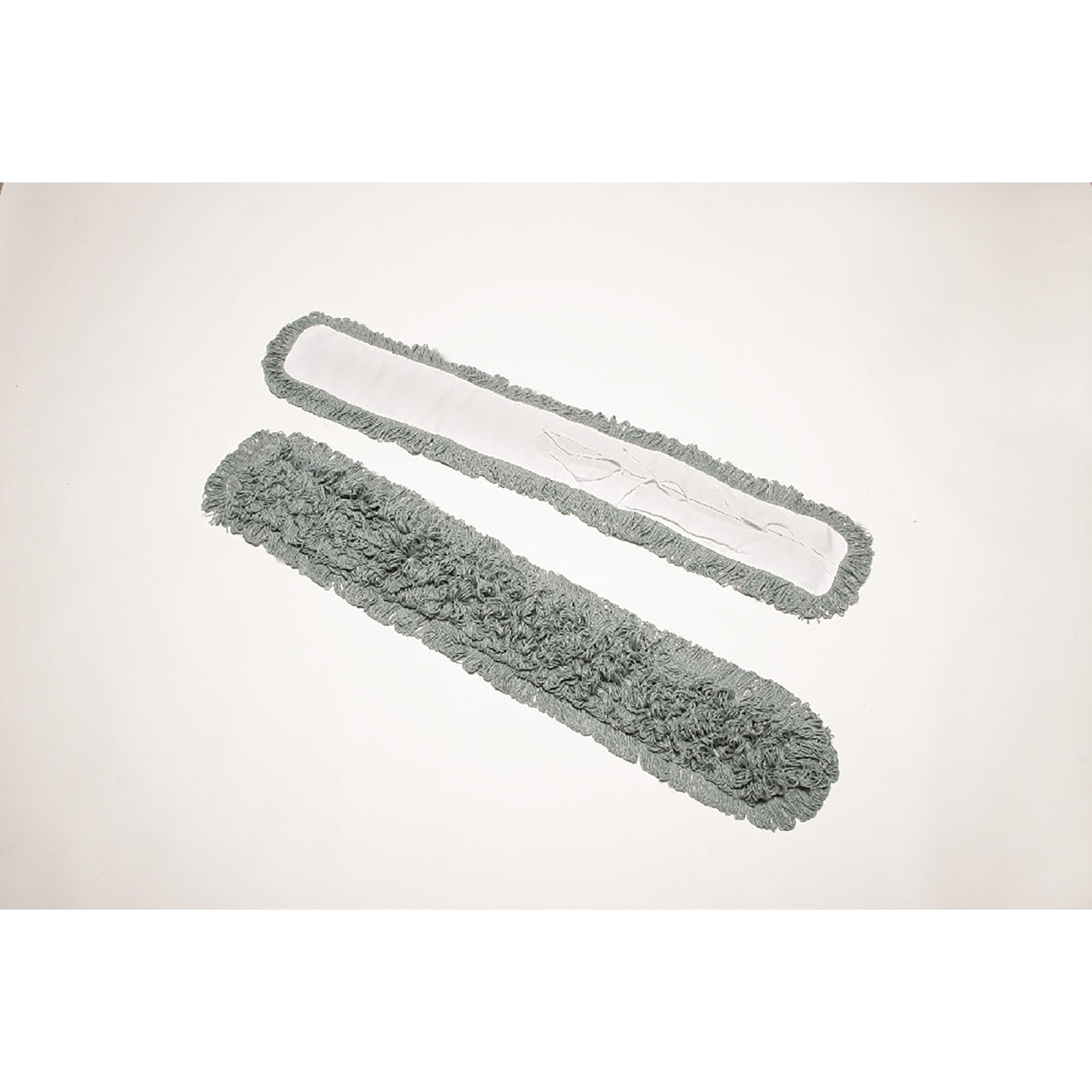 Mop Head, Dust, Looped-End, Anti-Microbial, 5" x 48", Green - Each