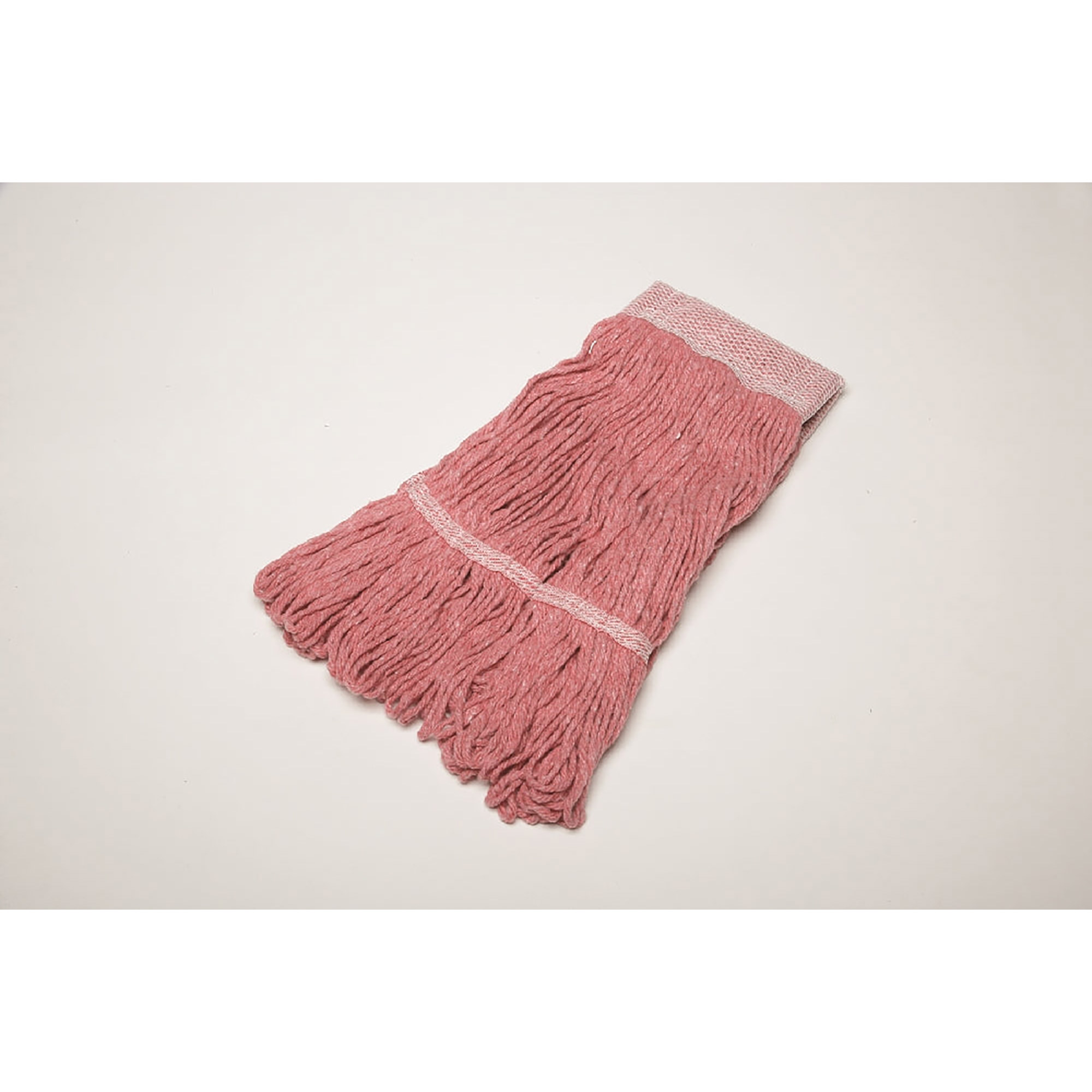 Mop Head, Wet, Looped-End, Anti-Microbial, 16 oz., Red - Each