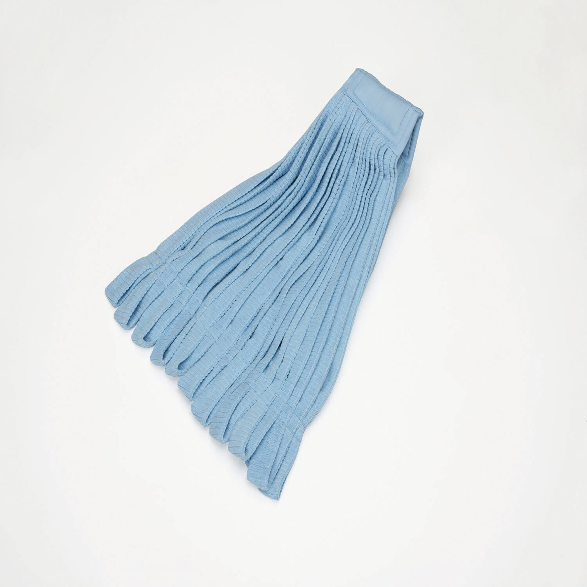 Mop Head, Microfiber, Tube, Medium, Blue - Each