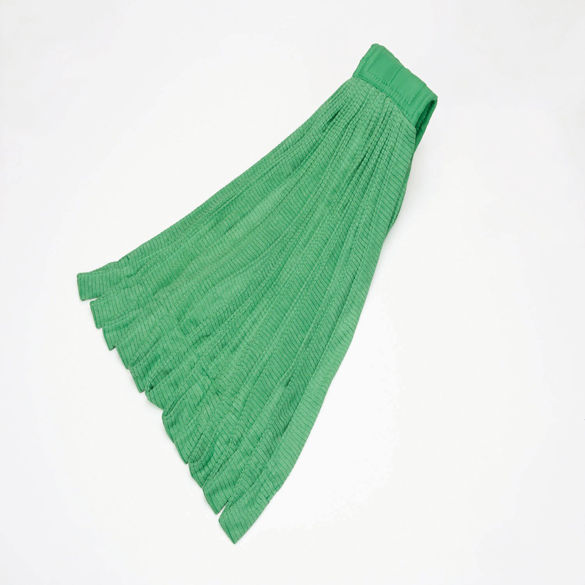 Mop Head, Microfiber, Tube, Large, Green - Each