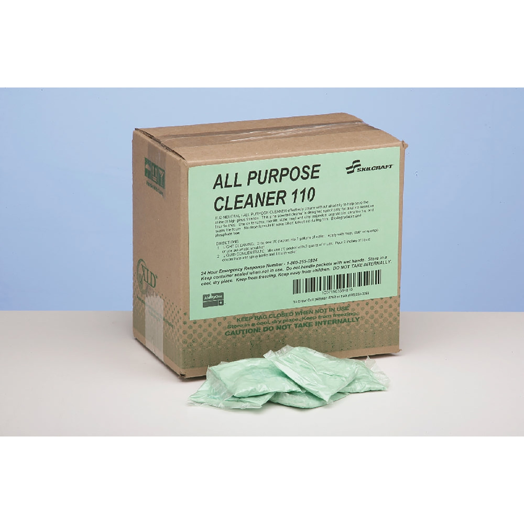 Cleaner, All Purpose, Phosphate Free, .5 Oz - 100/BX