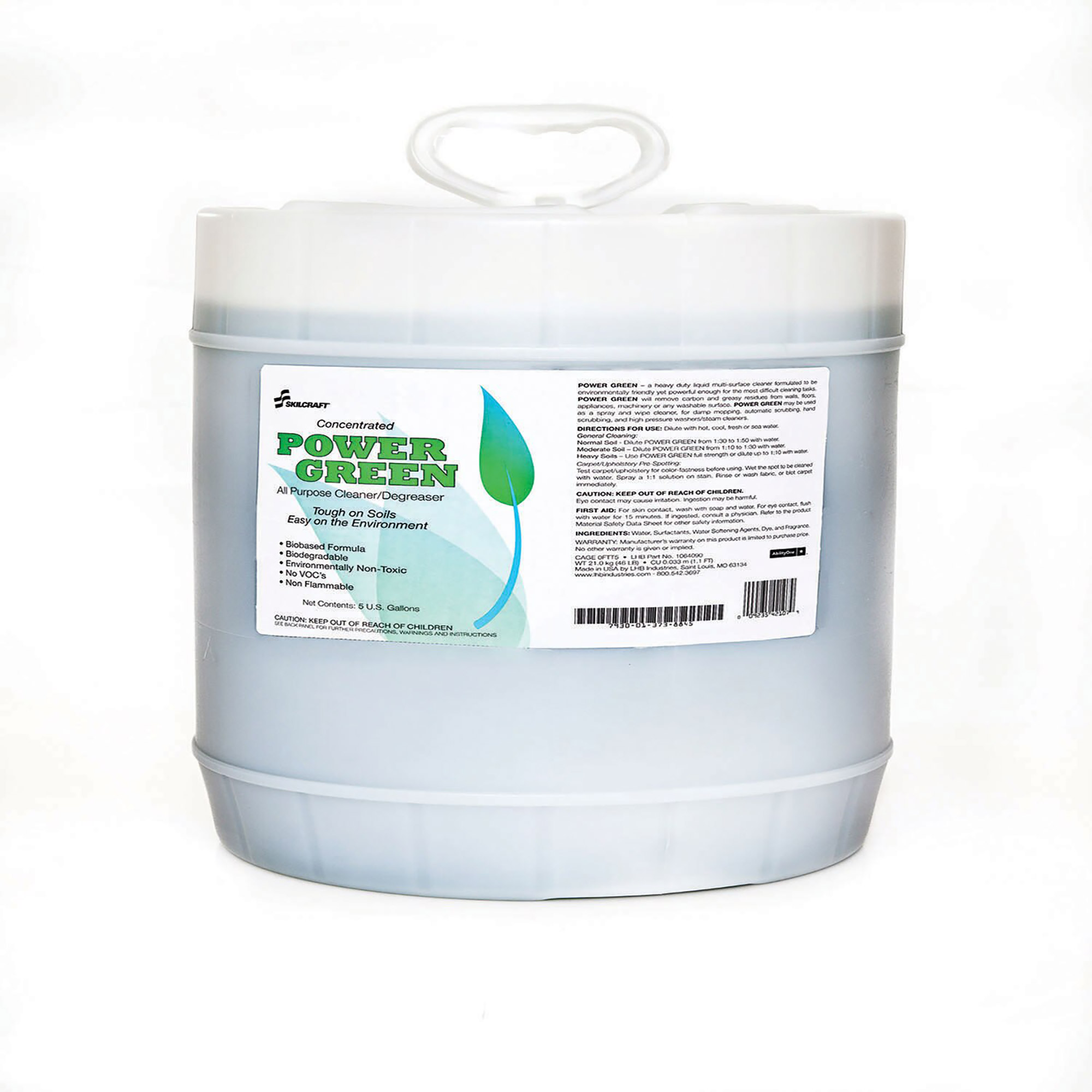 Power Green 55Gal Drum