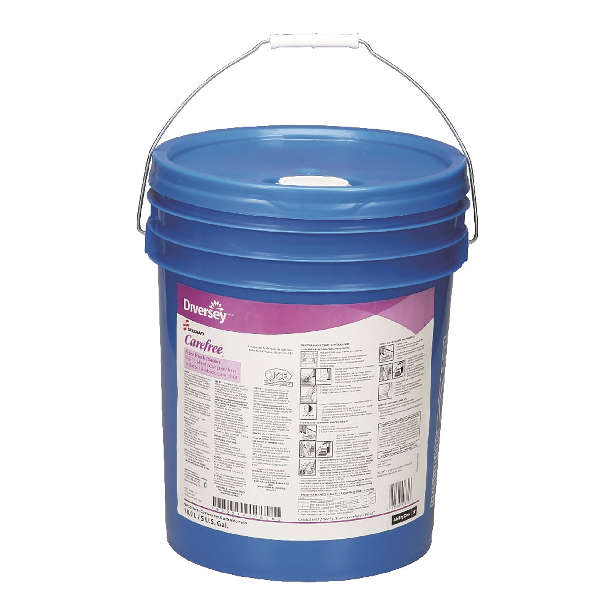 Finish, Floor, Sealer, Non-buffing, Ready-to-Use, 5 gal - Each