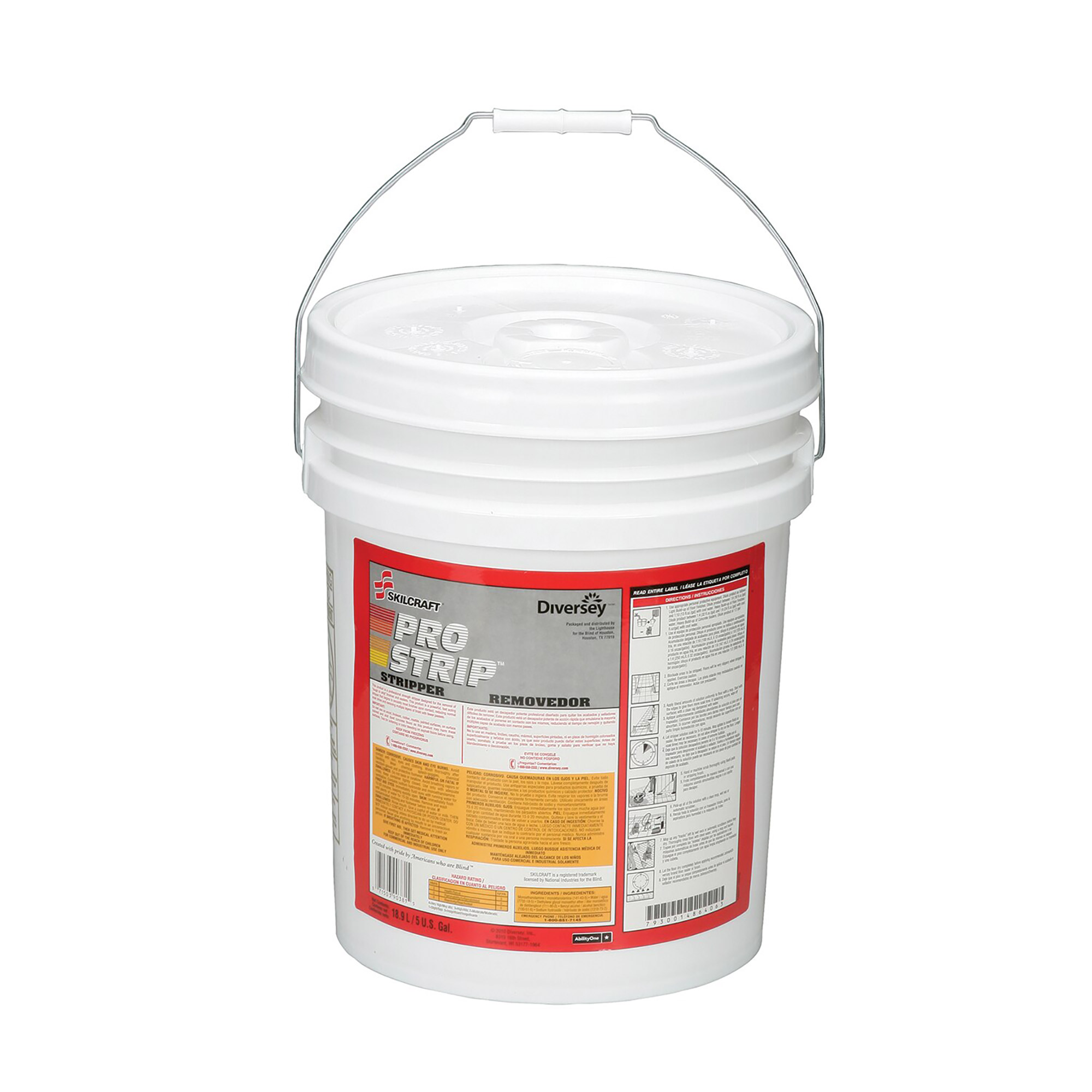 Remover, Floor Polish, Heavy Duty, Concentrate, 5 gal - Each
