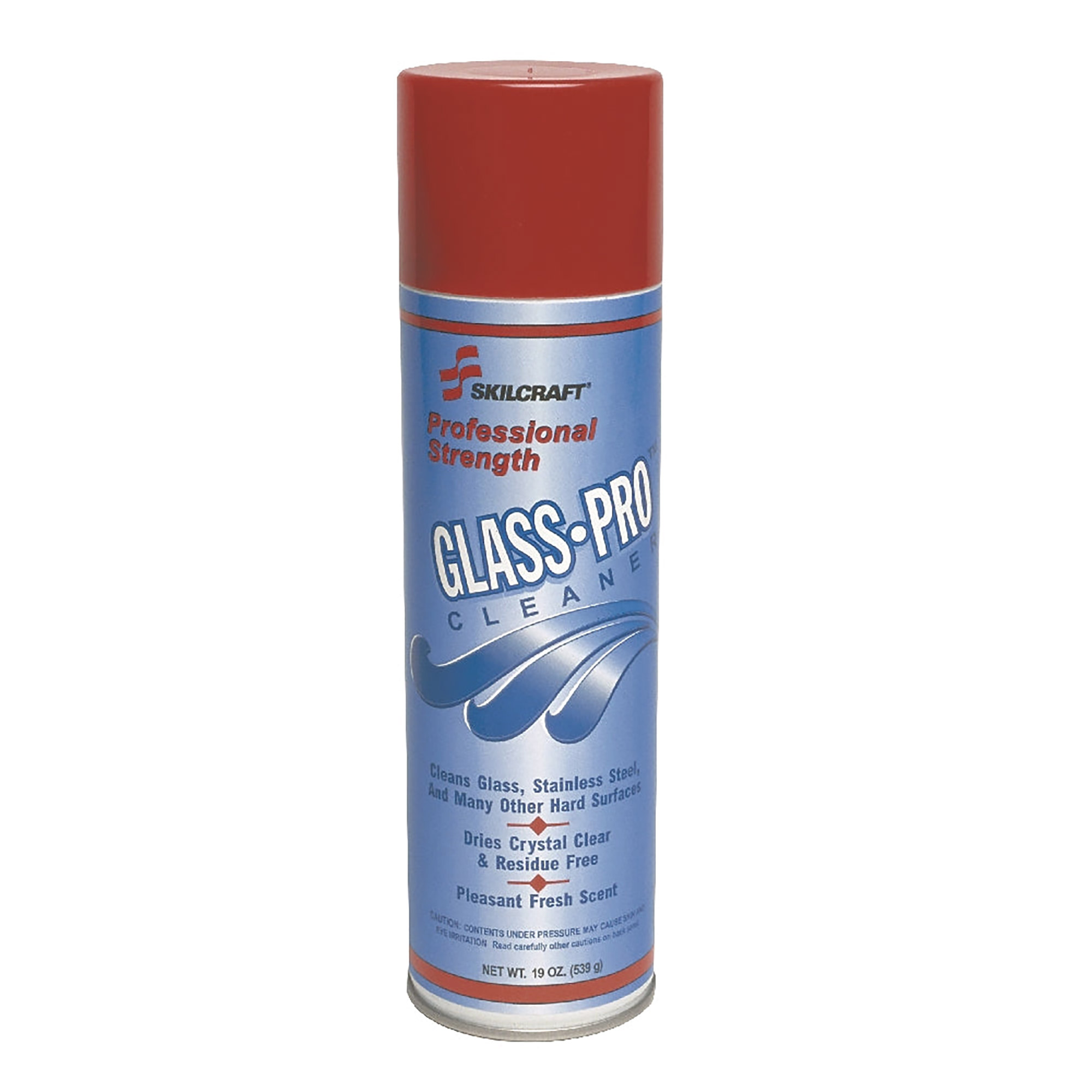 Cleaner, Glass, Professional Strength, Aerosol, 19 oz - Each