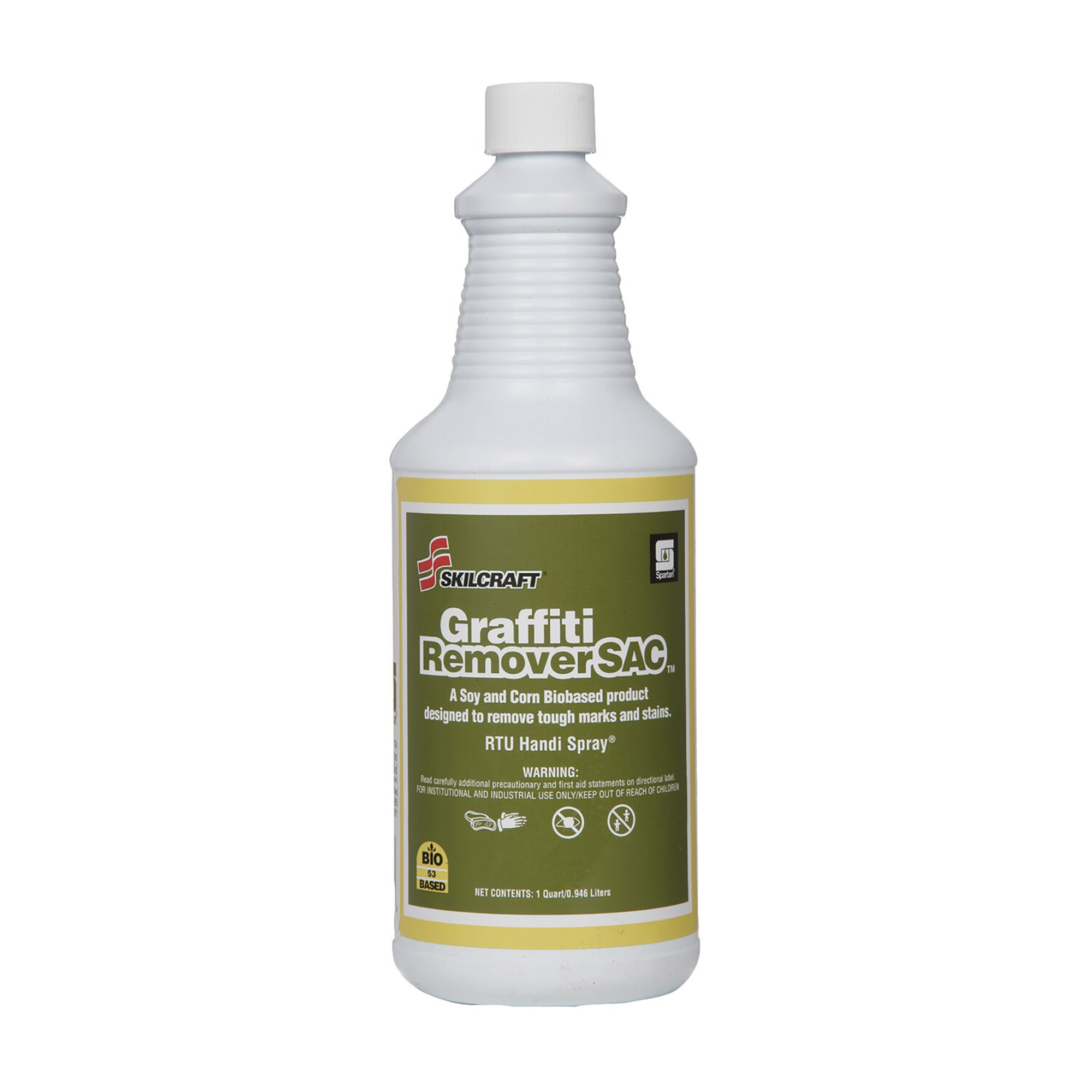 Cleaner, Graffiti Remover, Ready To Use, BioRenewable, 32 oz. - Each