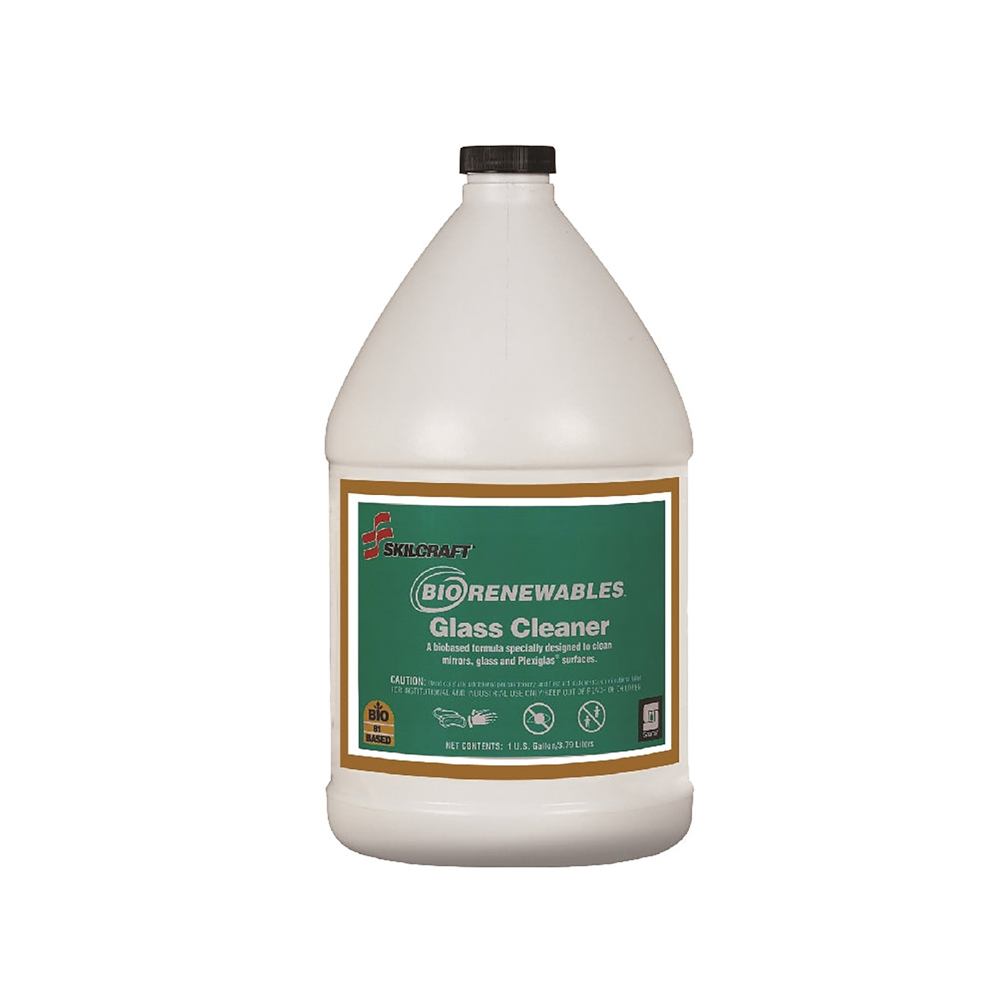 Cleaner, Glass, Concentrated, BioRenewable, 1 GL - Each