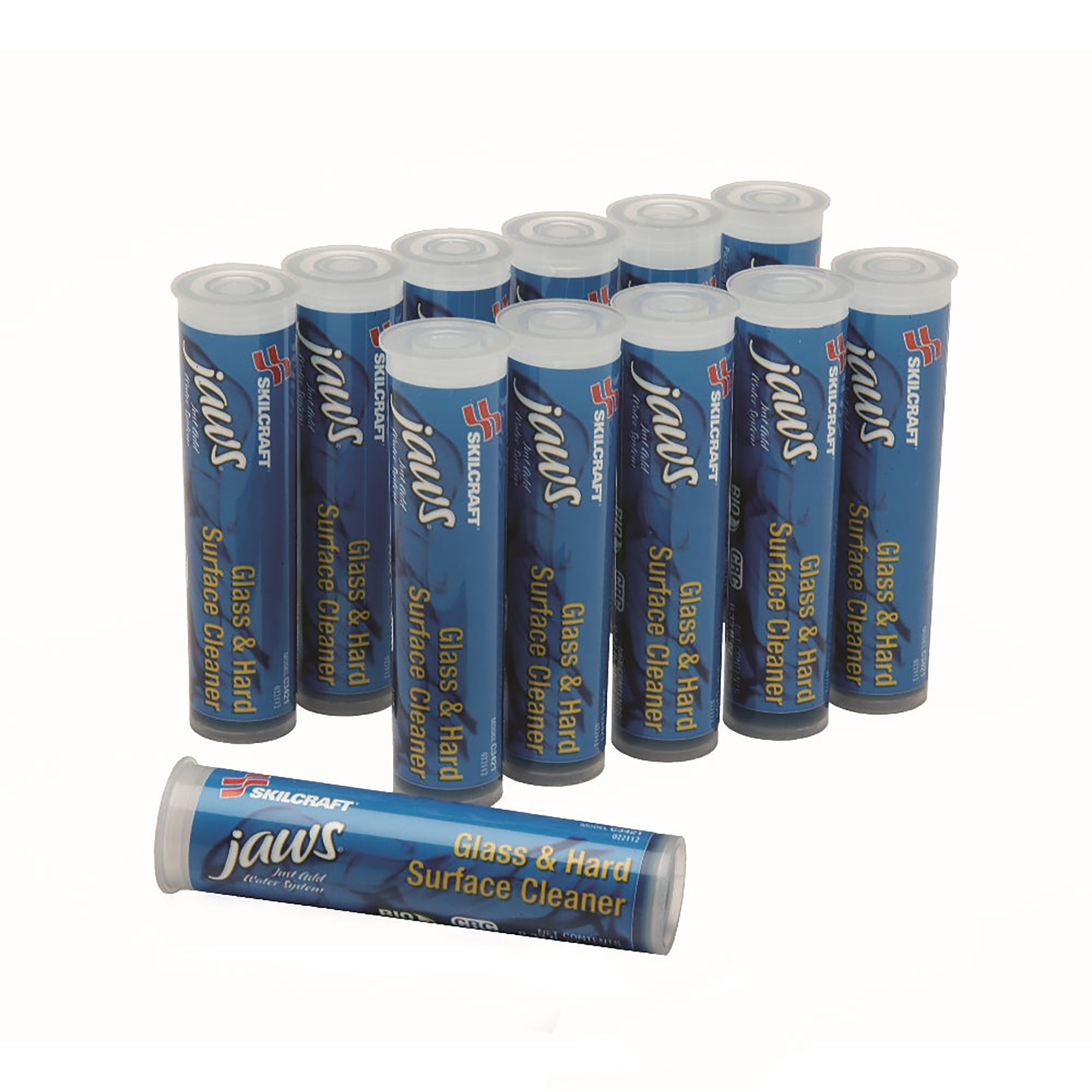 Refills, Glass And Hard Surface Cleaner, Cartridge Concentrate - 12/BX