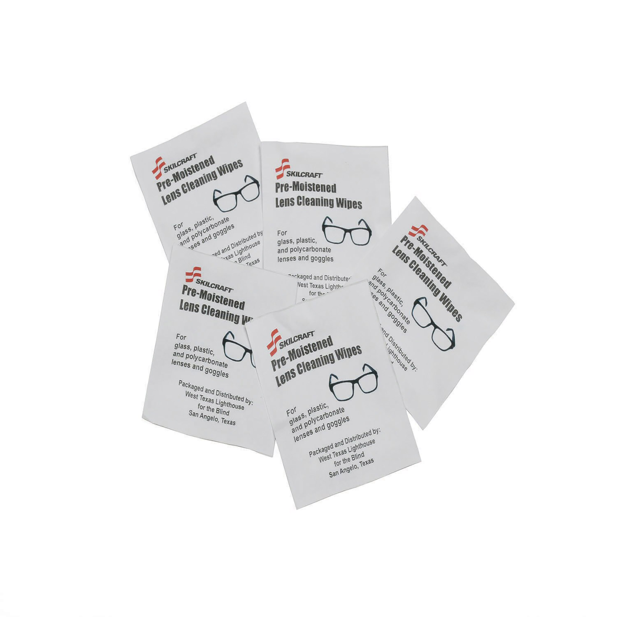 Towelettes, Lens Cleaning, Pocket Sized - 100/BX