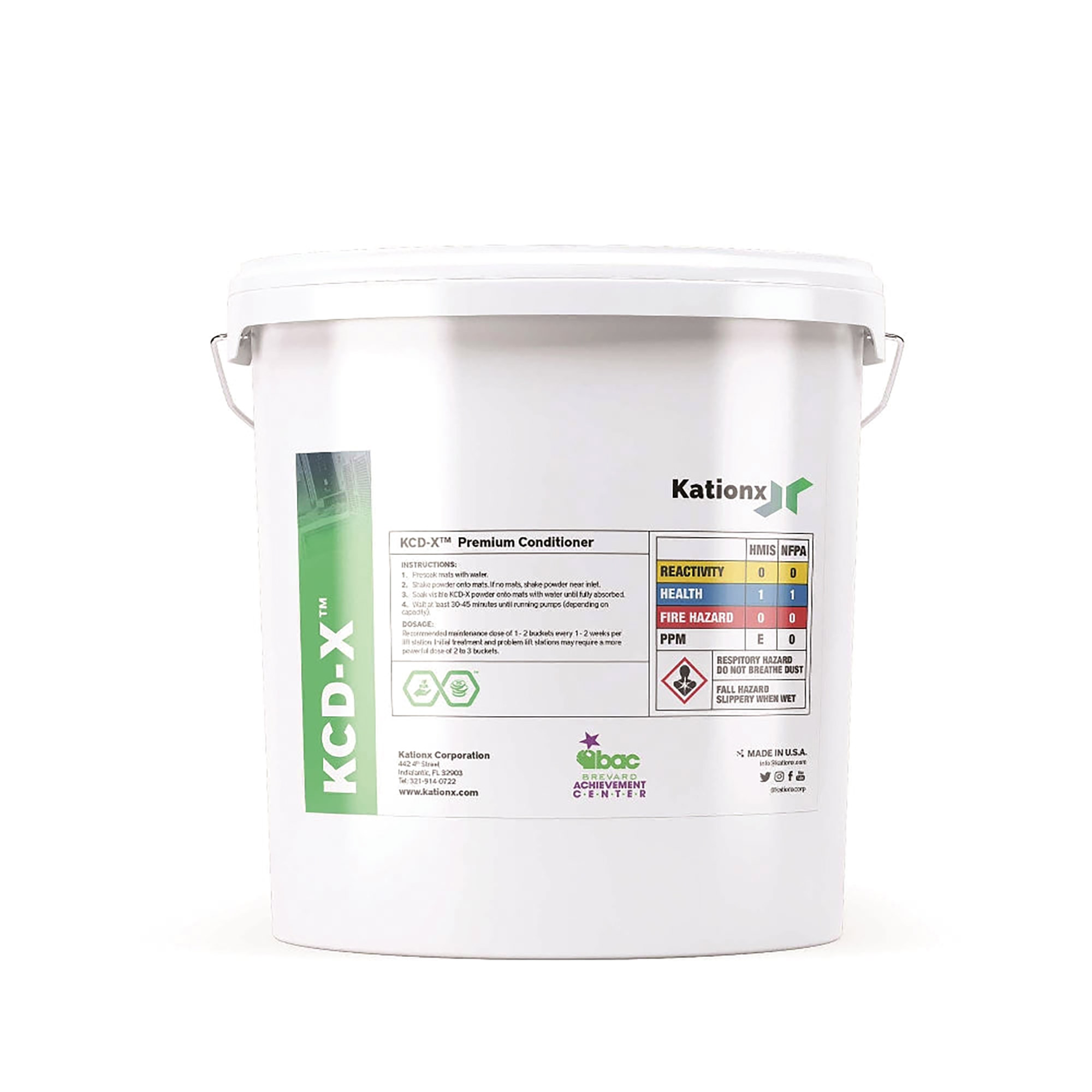 Odor H2S Remover, Cleaner and Post Conditioner, KCD-X Lift Station & Sewer, 25 lb. - Each