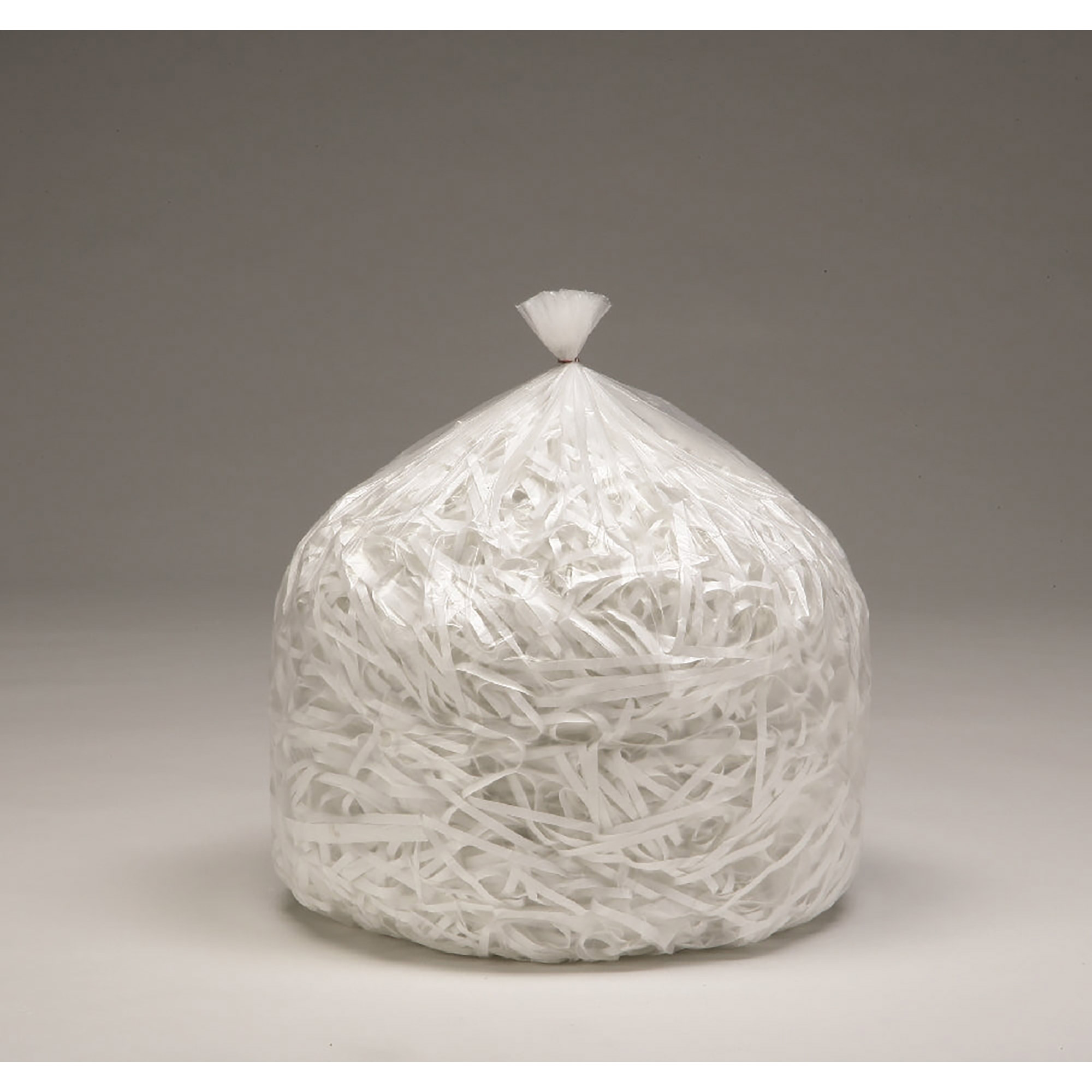 Shredder Bags, Medium-Duty, Clear, 26 Gal, 31" x 36" - 50/BX