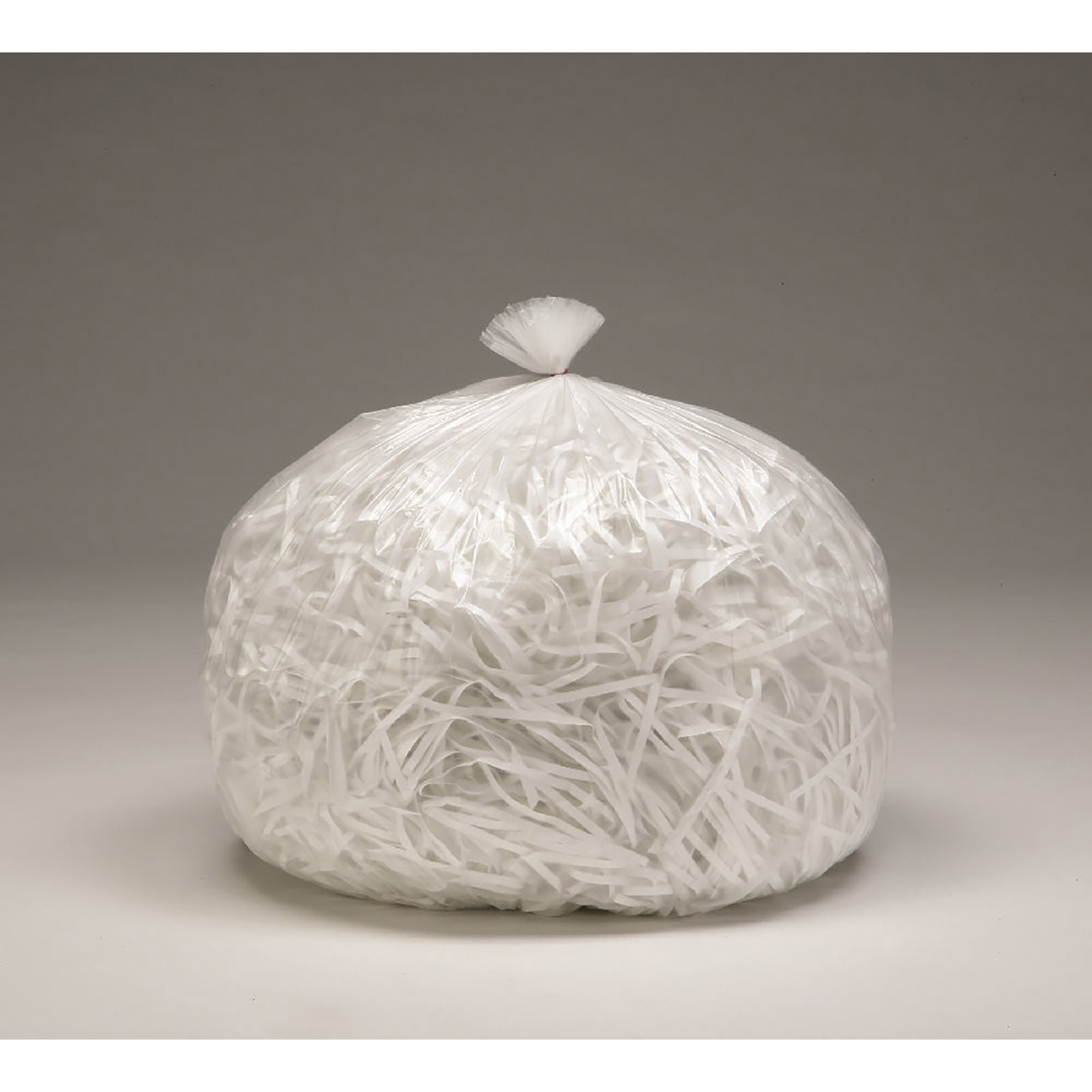 Shredder Bags, Medium-Duty, Clear, 39 Gal, 36" x 39" - 50/BX