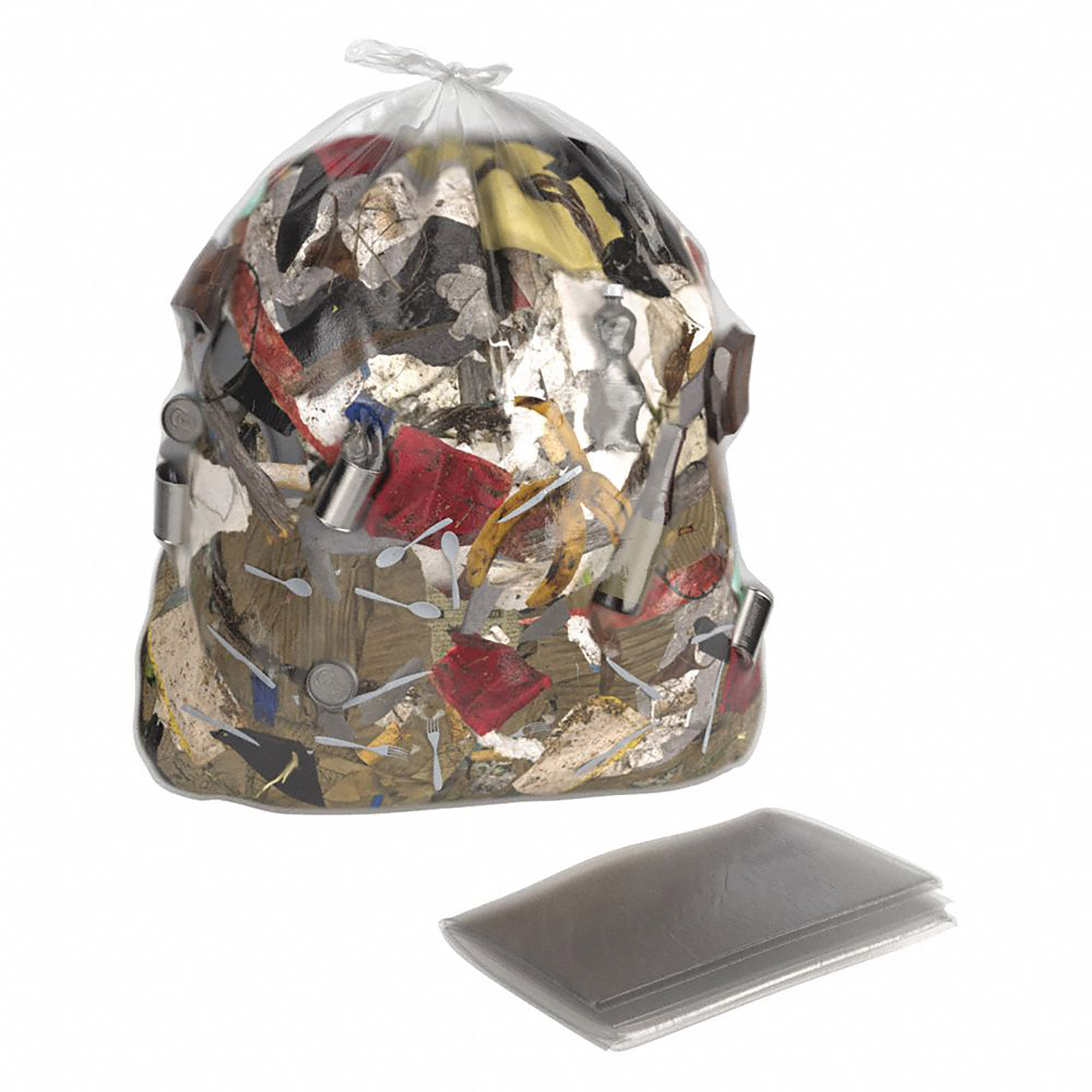 Liner, Low Density, Linear, Medium Duty, Clear, 30" x 36" - 250/BX