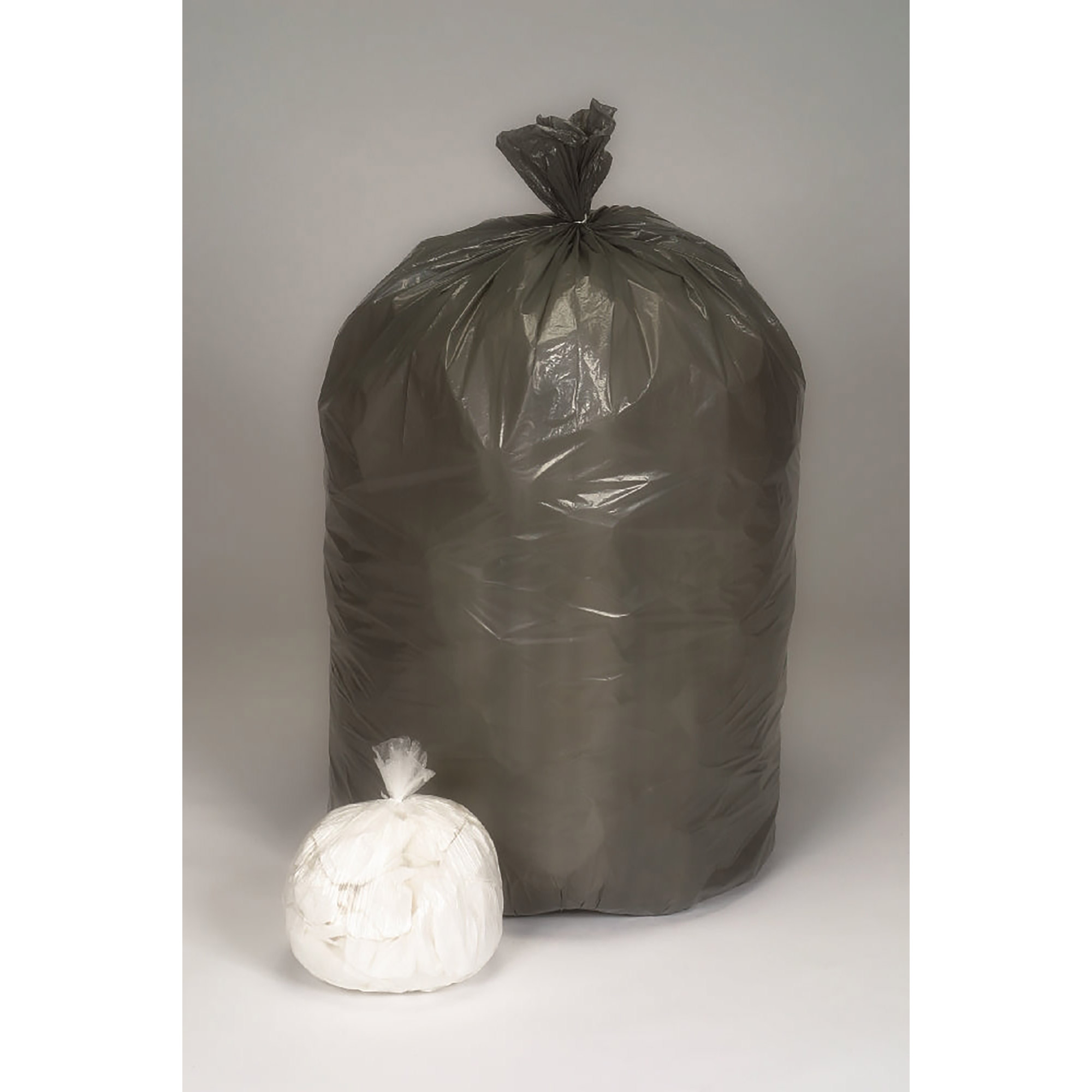 Liner, Low Density, Linear, Coreless Roll, X-Heavy Duty, Gray, 38" x 58" - 100/BX