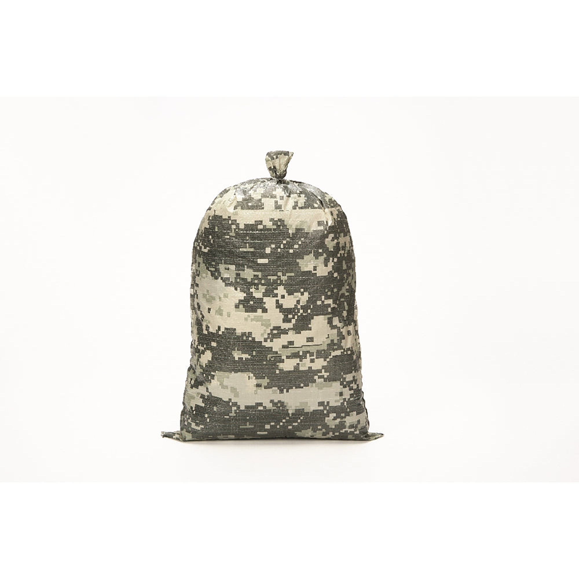 Sandbag, Digital, Camouflage, 17"W x 27"L - 100/PK
