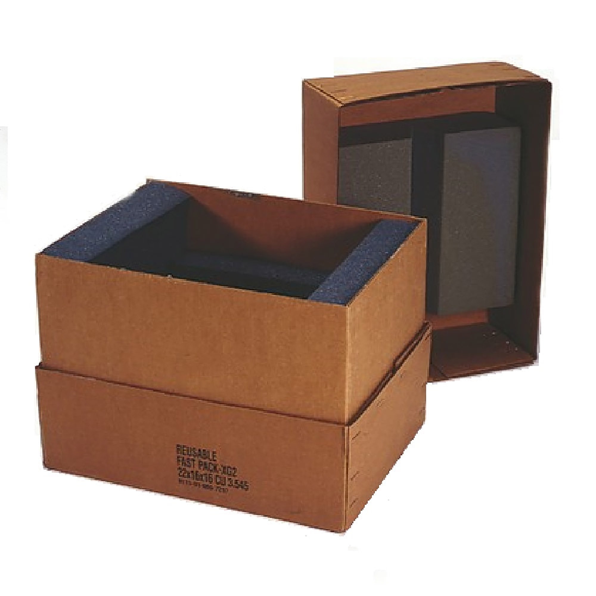 Shipping Box, Star Pack, Horizontal, Brown, XG-1, 20" x 14" x 14" - Each