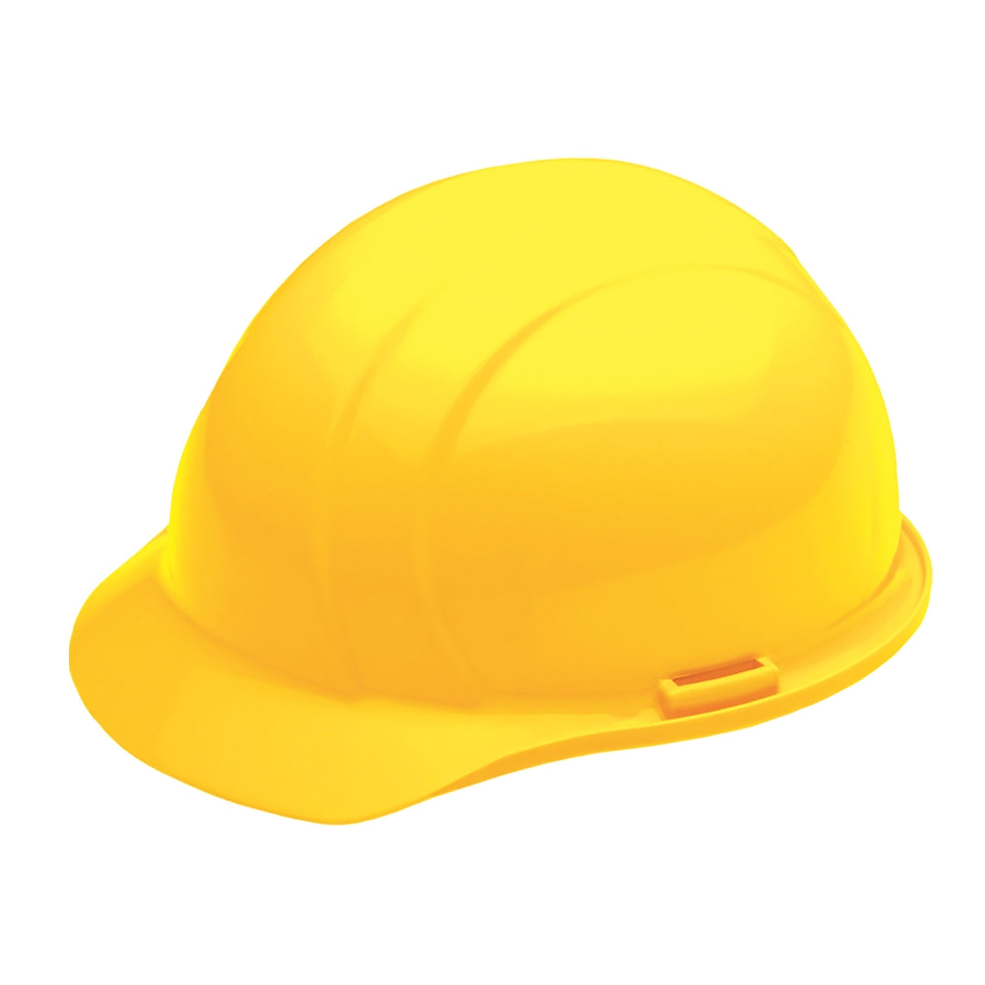 Helmet, Safety, Cap Style, Yellow, 6-3/4" to 8" - Each