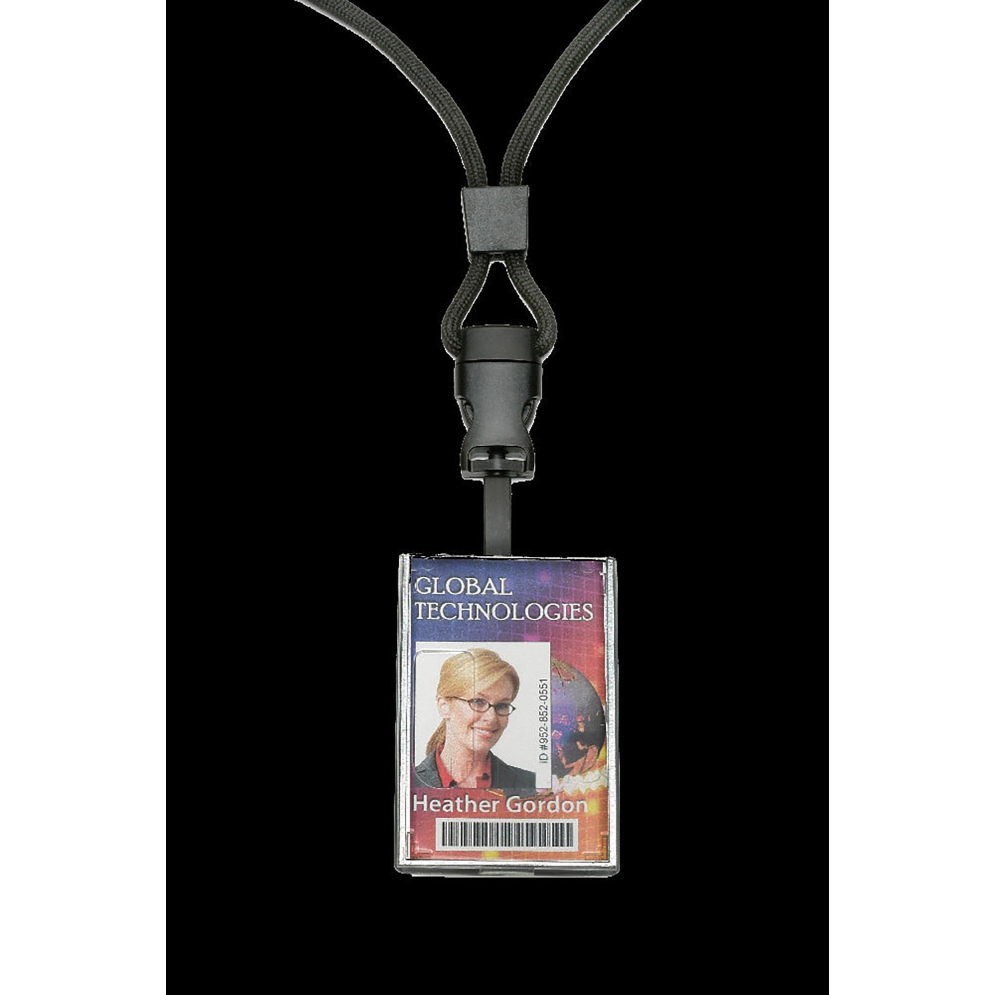 Identification Card Holder, Opaque, 2.375" x 3.5" - 12/PK