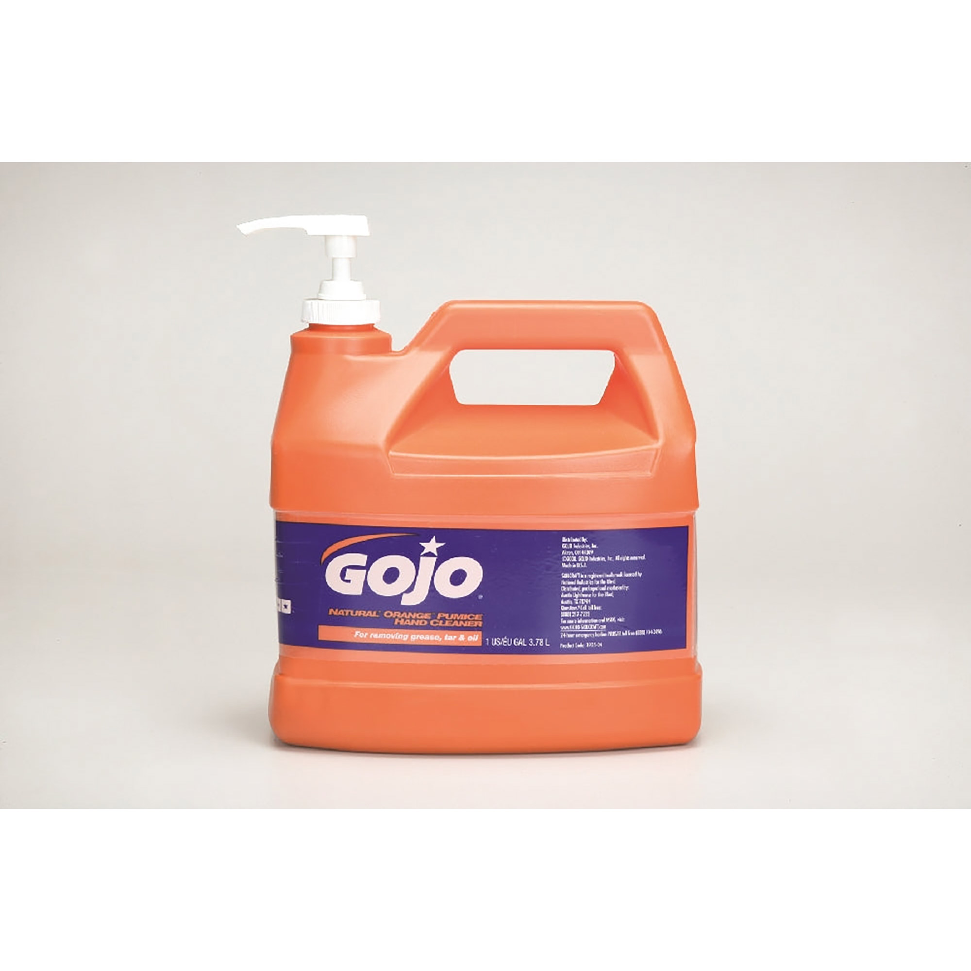Cleaner, Hand, Heavy-Duty, Natural Orange Scent, Pump Bottle - Each