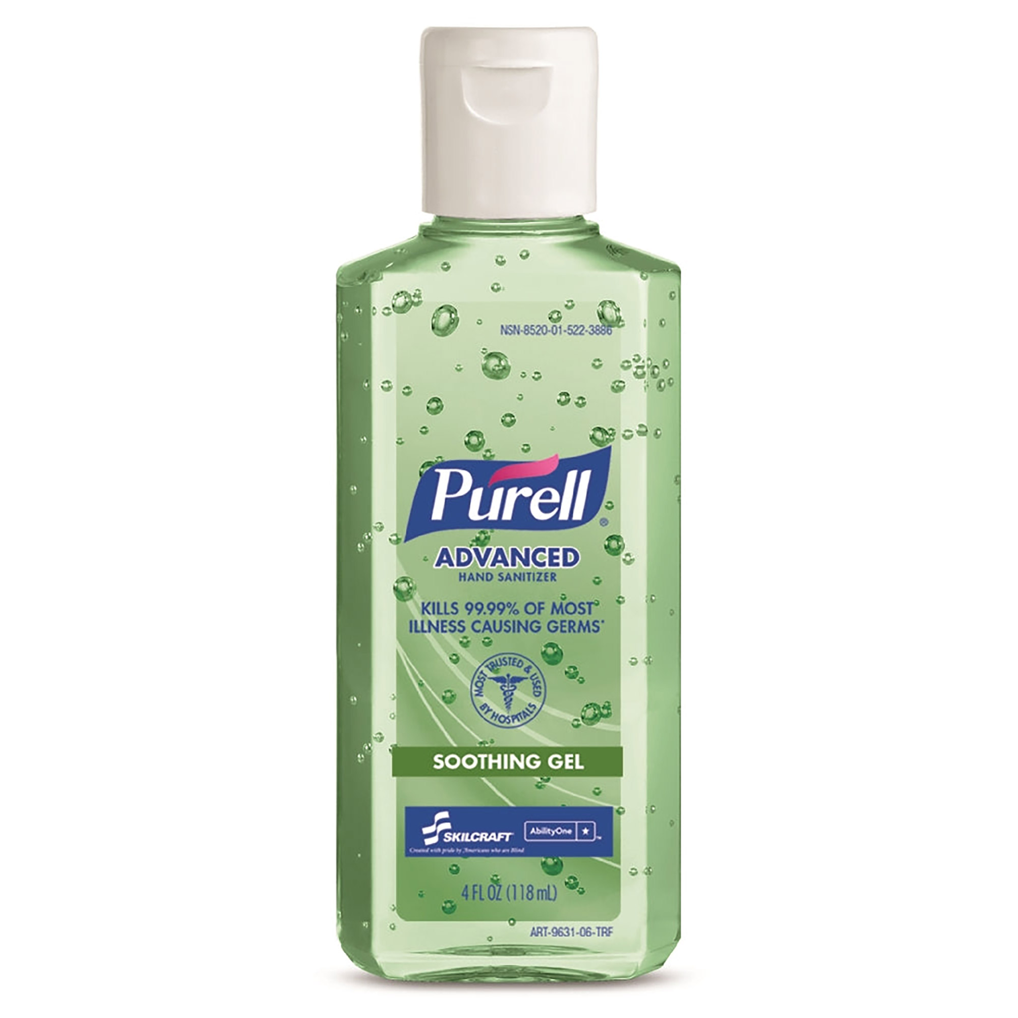 PURELL-SKILCRAFT, Instant Hand Sanitizer with Aloe, 4 oz - Each