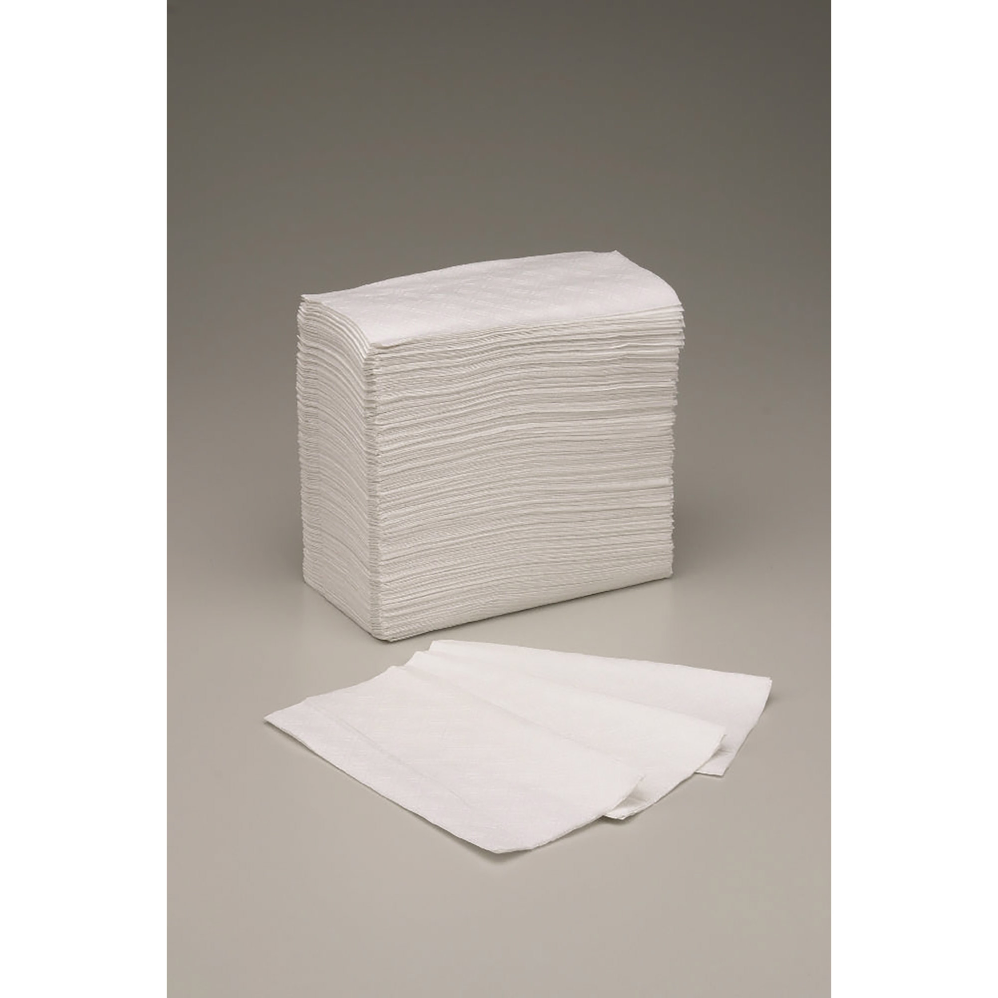 Napkin, Table, Paper, Single-Ply, White, 94.5 Sq In - 10000/BX