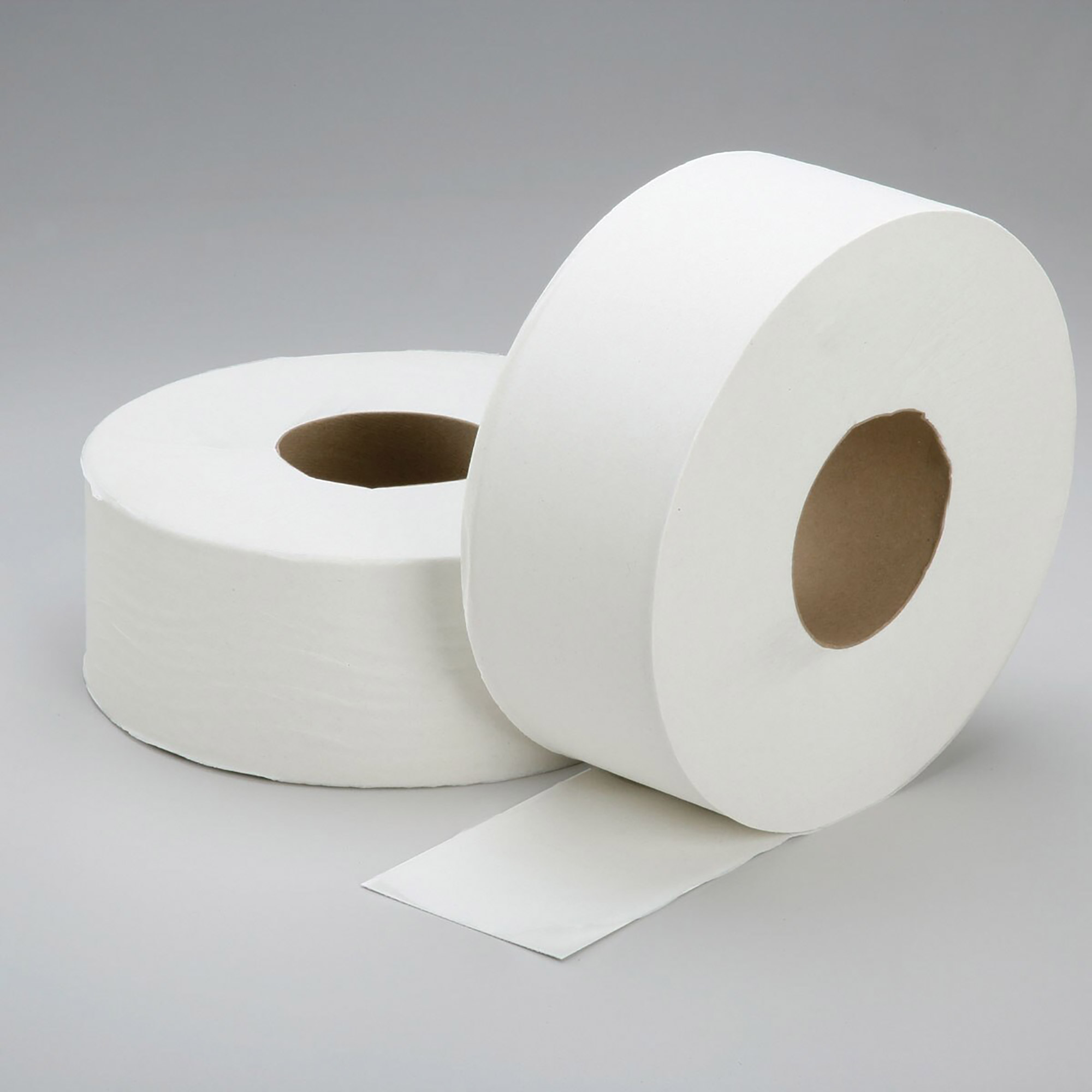 Tissue, Toilet, Jumbo, 1-Ply, 3.7" x 2000', White, 12 Rolls/BX