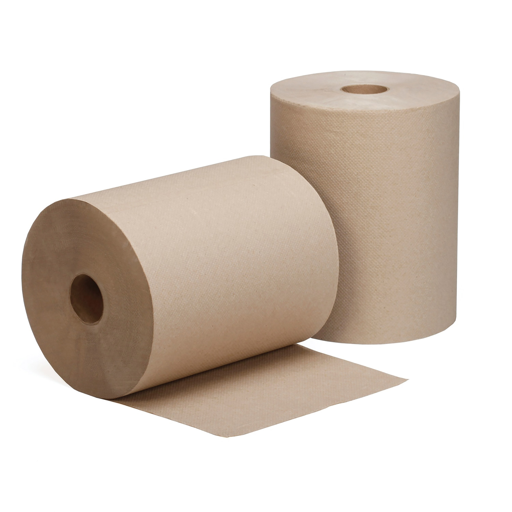 Towel, Paper, Hard Roll, Non-Perforated, Single-Ply, 10" x 800', Natural - 6/BX